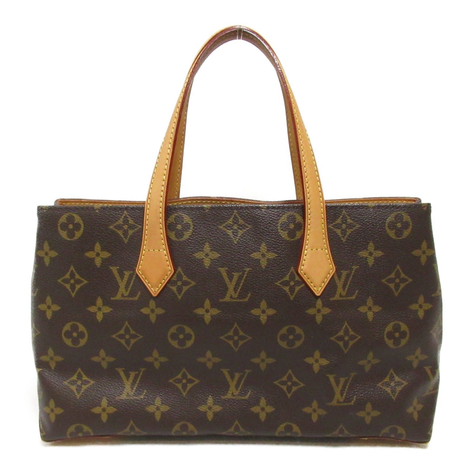 Louis Vuitton Louis Vuitton Wilshire Pm Handbag Coated Canvas Monogram Brown Size ONE SIZE - 2 Thumbnail