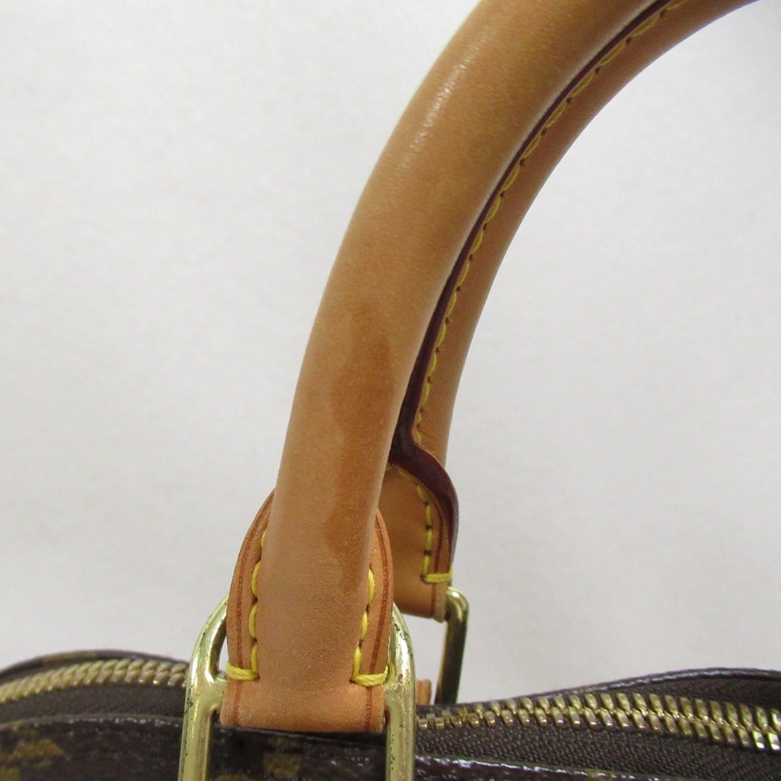 Louis Vuitton Louis Vuitton Alma Pm Handbag Coated Canvas Monogram Brown Size ONE SIZE - 9 Thumbnail