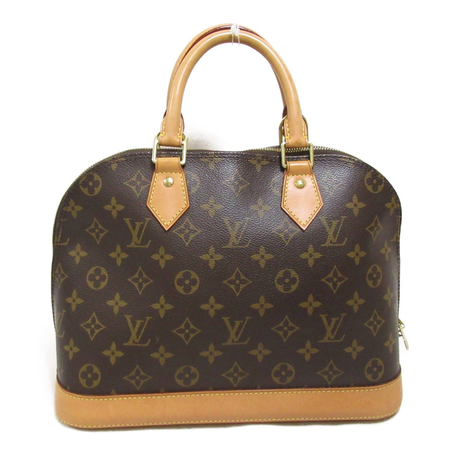 Louis Vuitton Louis Vuitton Alma Pm Handbag Coated Canvas Monogram Brown Size ONE SIZE - 2 Thumbnail