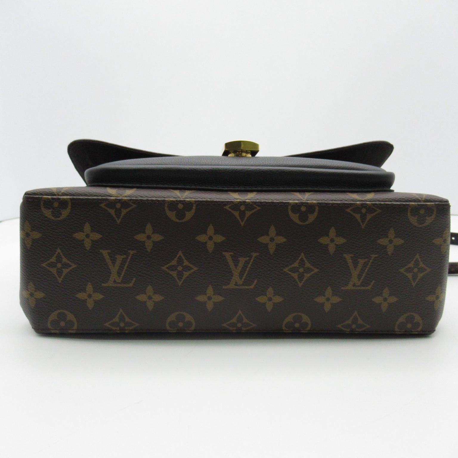 Louis Vuitton Louis Vuitton Marignan Shoulder Bag Coated Canvas Monogram Brown Black Noir Size ONE SIZE - 5 Thumbnail