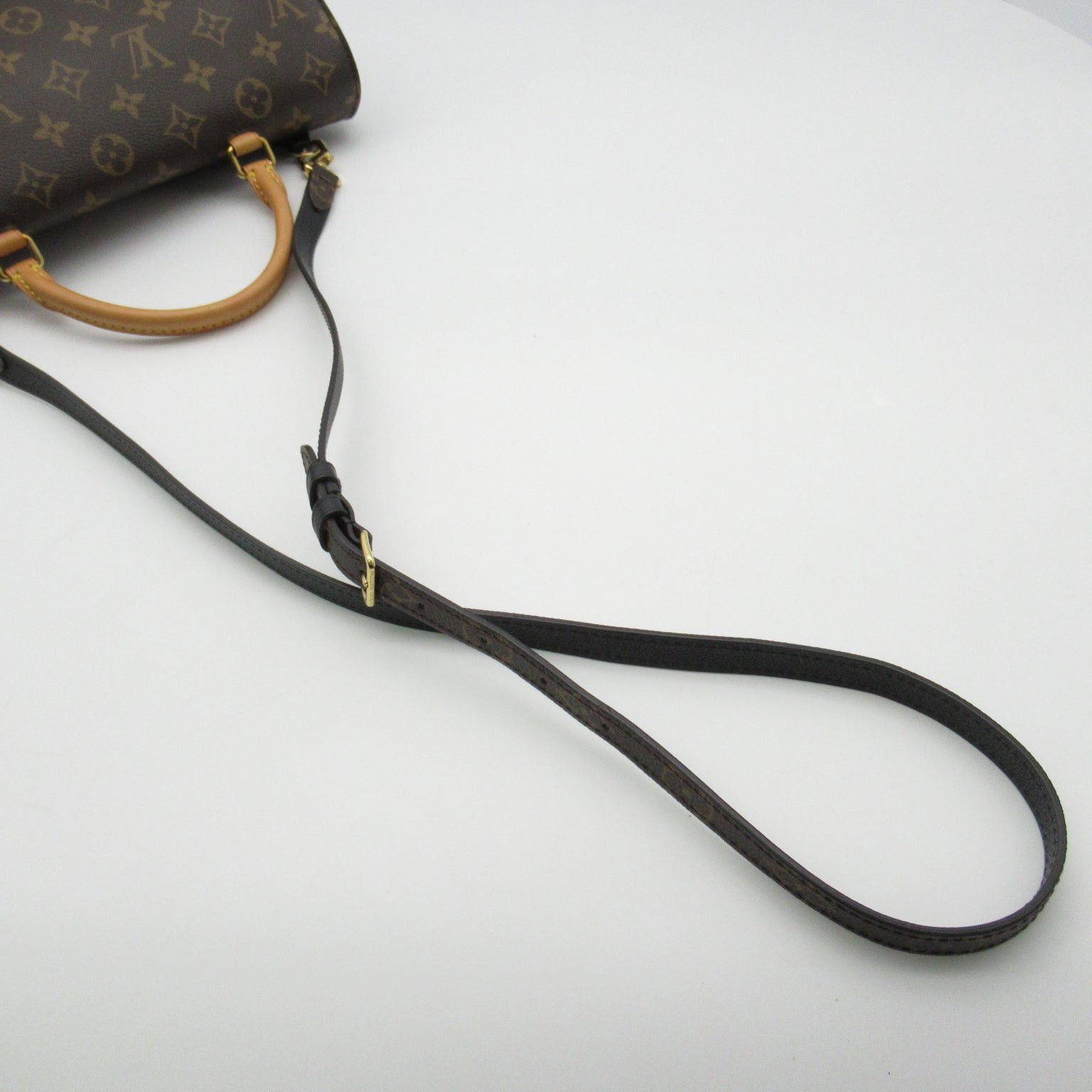 Louis Vuitton Louis Vuitton Marignan Shoulder Bag Coated Canvas Monogram Brown Black Noir Size ONE SIZE - 10 Thumbnail