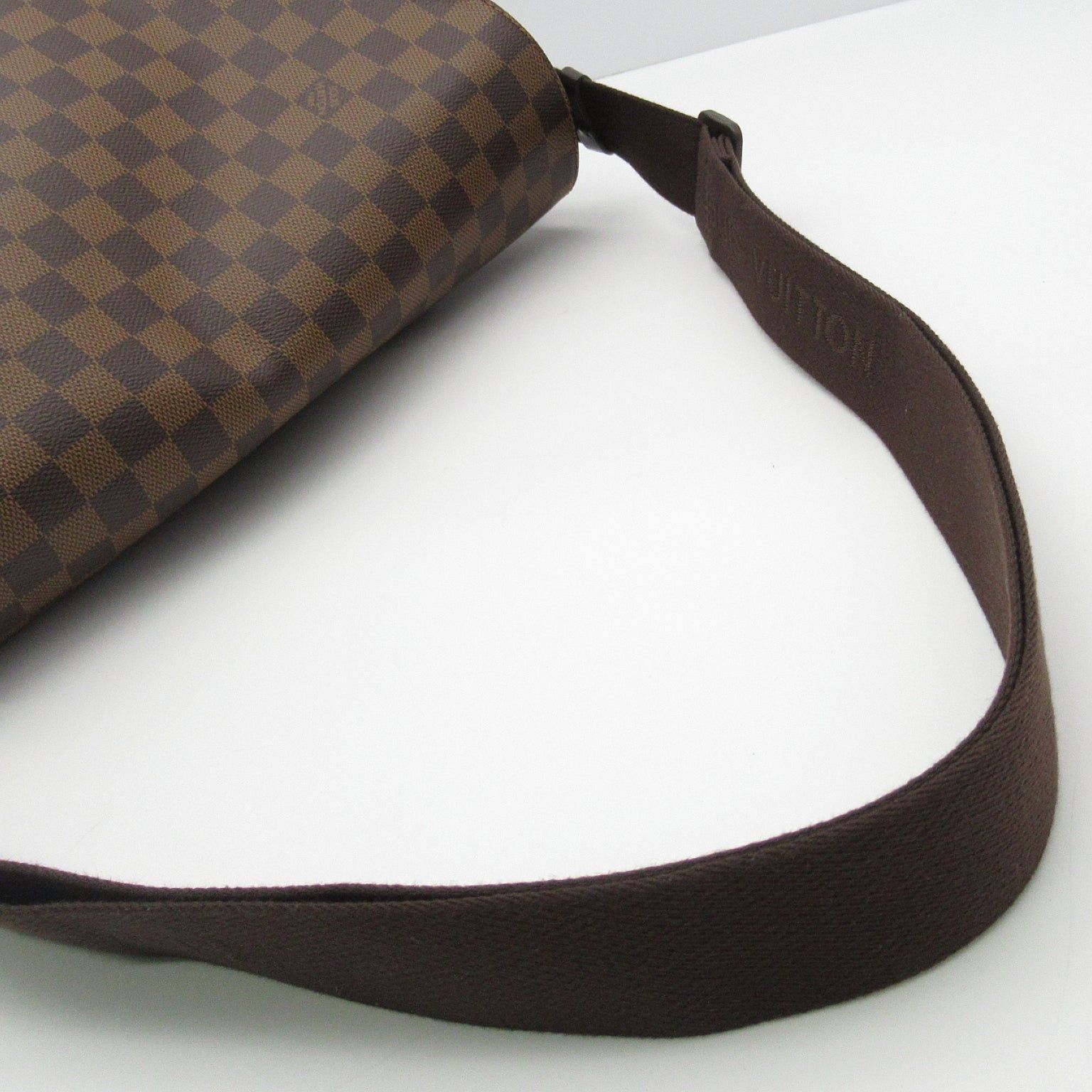 Louis Vuitton Louis Vuitton Shelton Mm Shoulder Bag Coated Canvas Damier Brown Size ONE SIZE - 11 Thumbnail