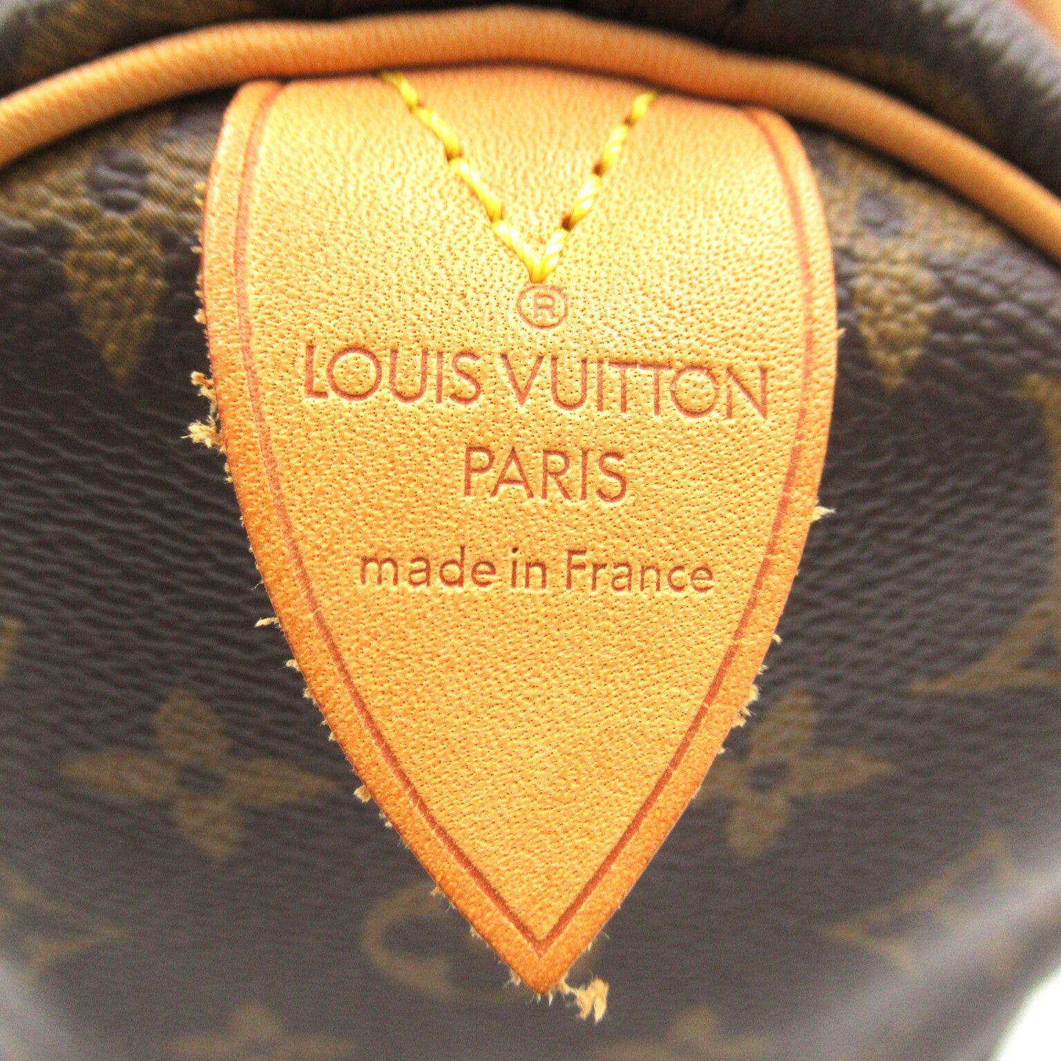 Louis Vuitton Louis Vuitton Speedy 30 Handbag Coated Canvas Monogram Brown Size ONE SIZE - 7 Thumbnail