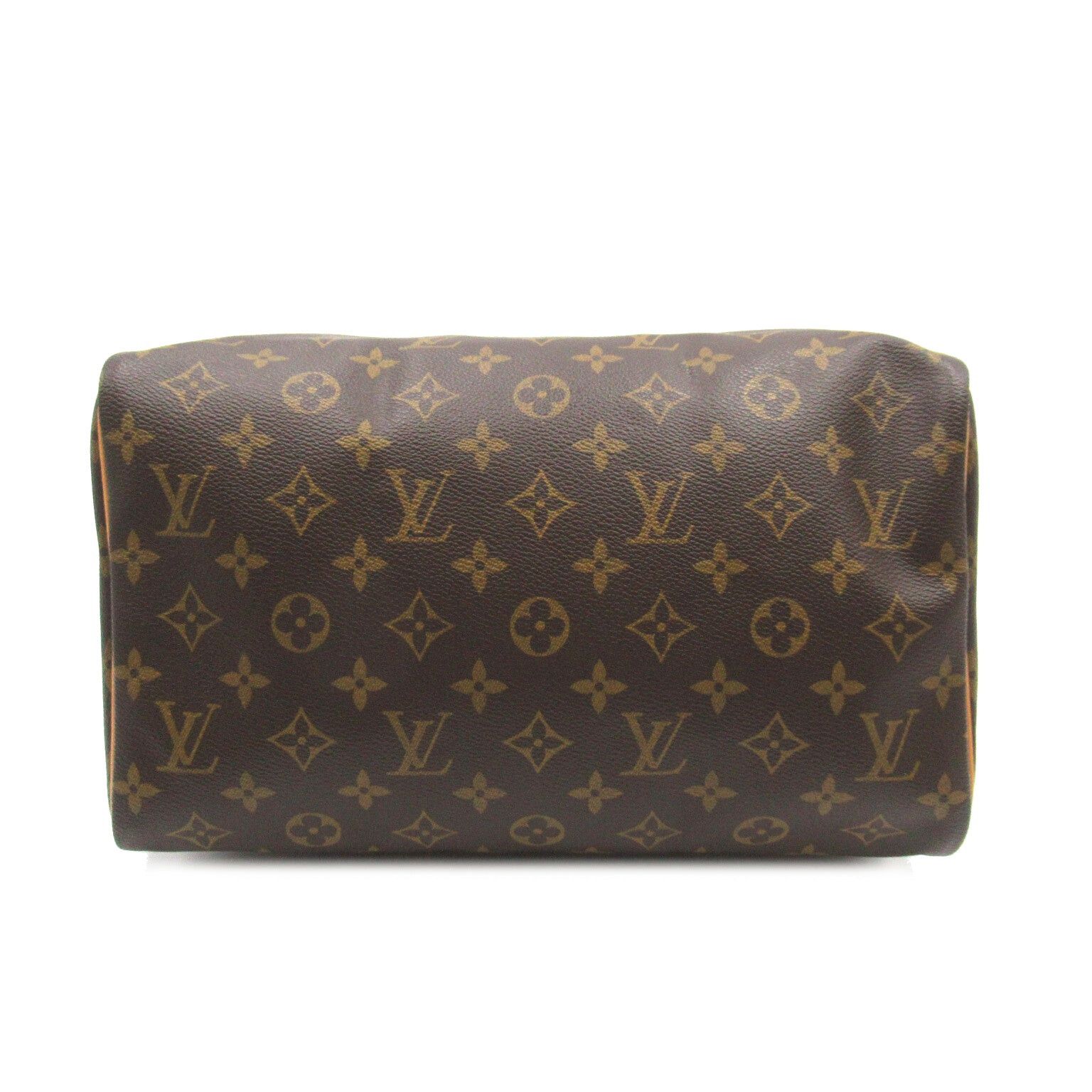 Louis Vuitton Louis Vuitton Speedy 30 Handbag Coated Canvas Monogram Brown Size ONE SIZE - 4 Thumbnail