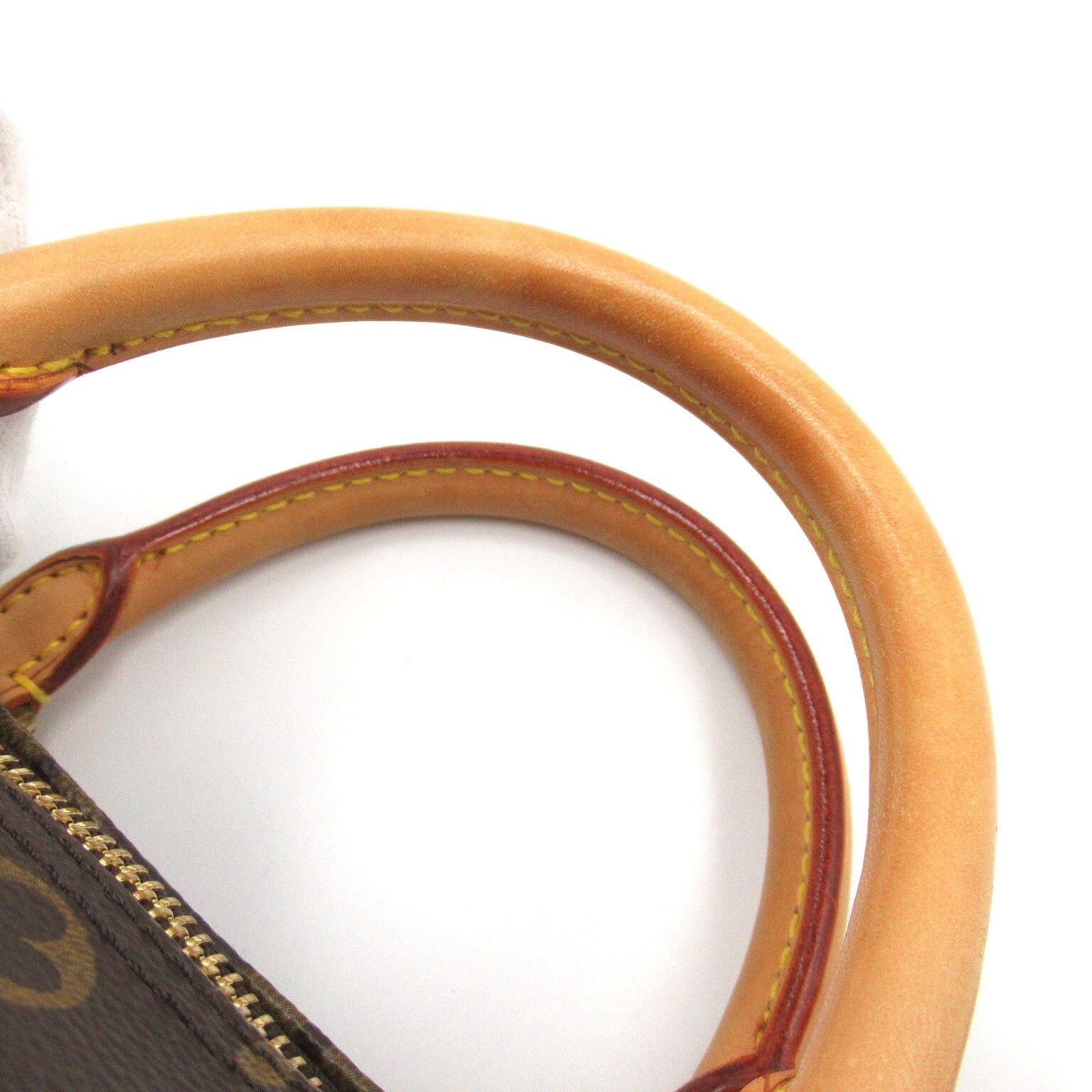 Louis Vuitton Louis Vuitton Speedy 30 Handbag Coated Canvas Monogram Brown Size ONE SIZE - 10 Thumbnail