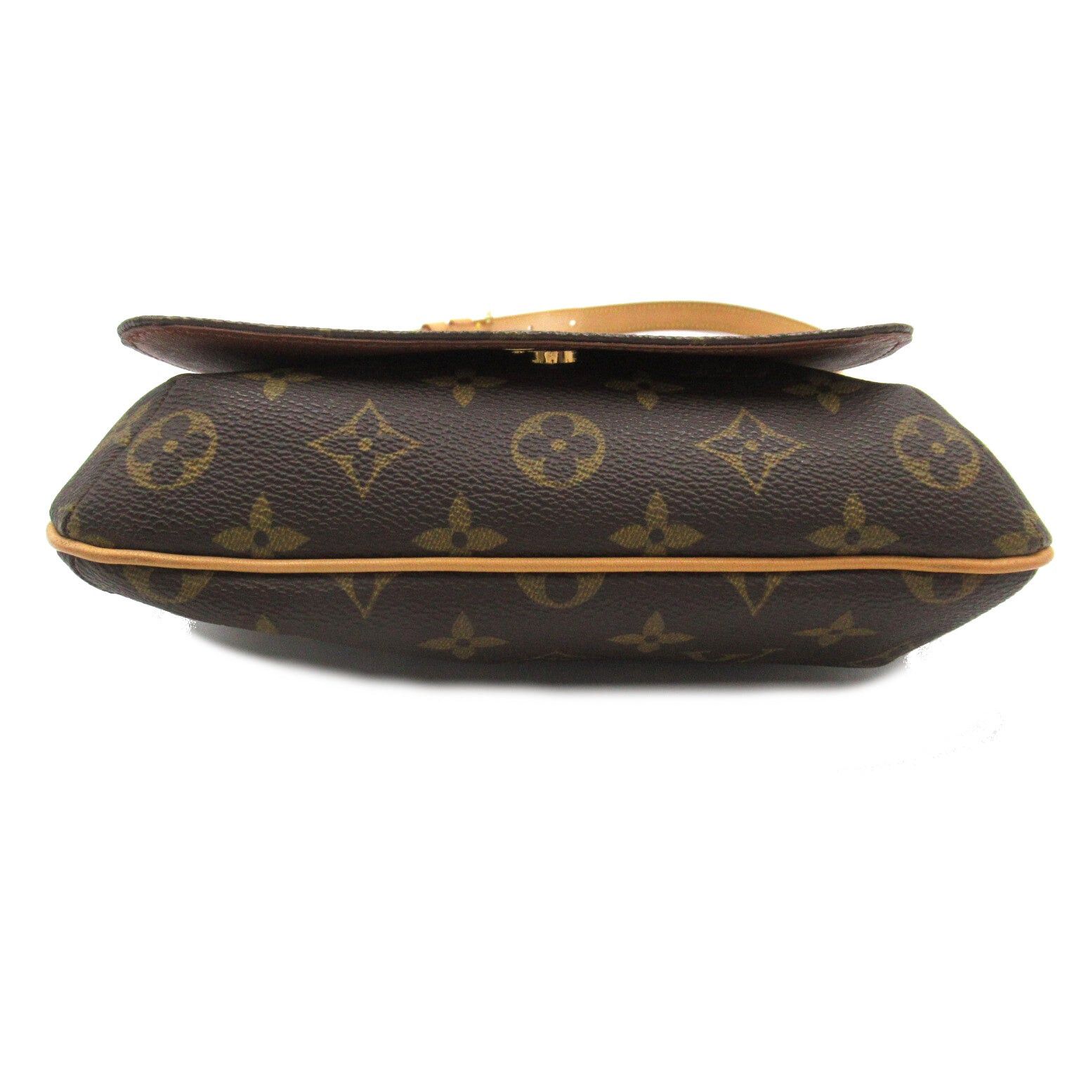 Louis Vuitton Louis Vuitton Musette Salsa Short Shoulder Bag Coated Canvas Monogram Brown Size ONE SIZE - 4 Thumbnail