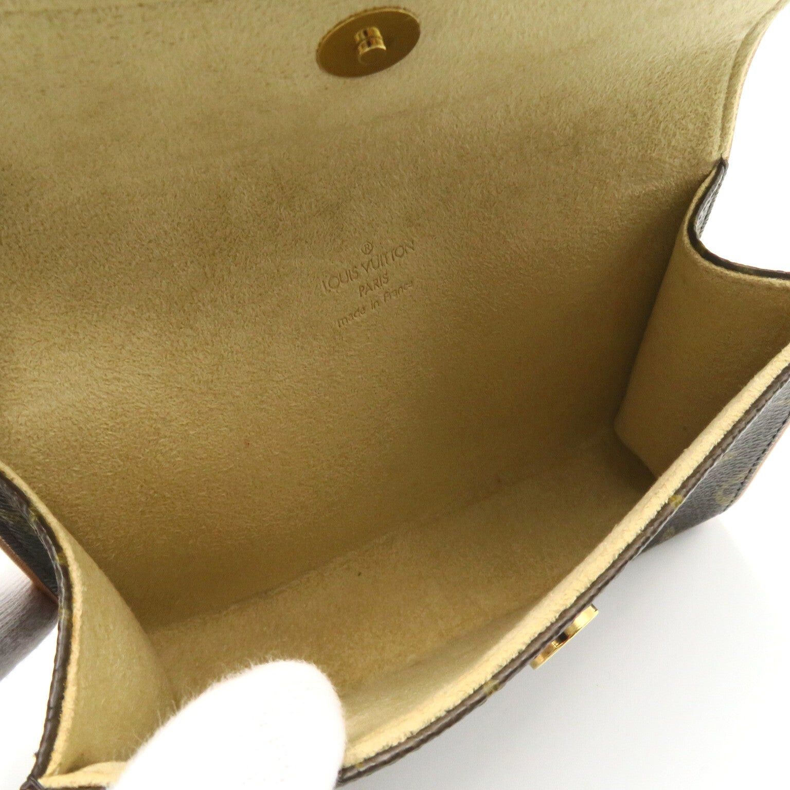 Louis Vuitton Louis Vuitton Pochette Florentine Waist Bag Body Coated Canvas Monogram Brown Size ONE SIZE - 6 Thumbnail