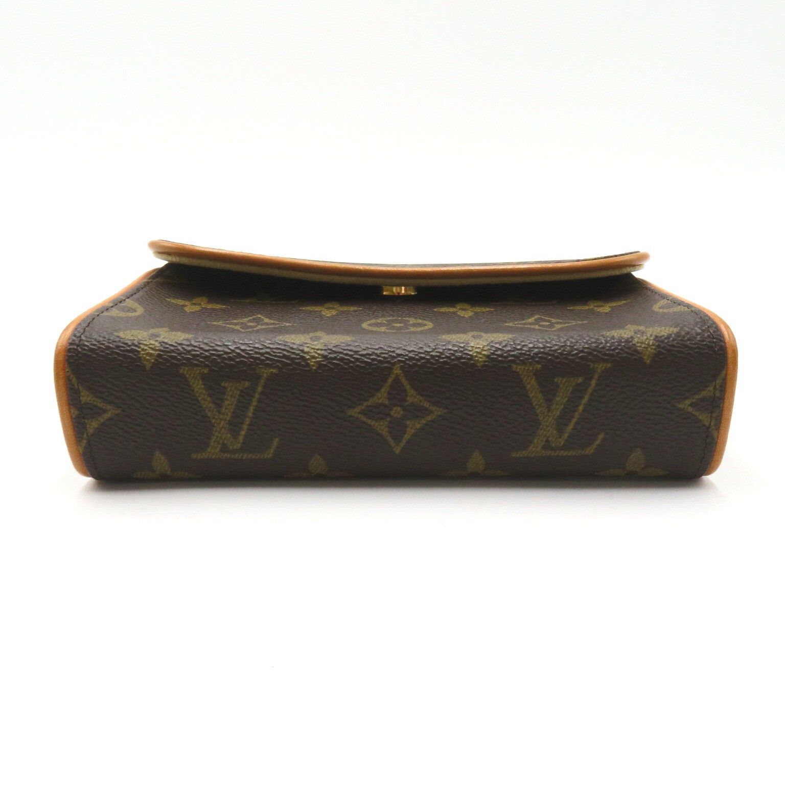Louis Vuitton Louis Vuitton Pochette Florentine Waist Bag Body Coated Canvas Monogram Brown Size ONE SIZE - 4 Thumbnail