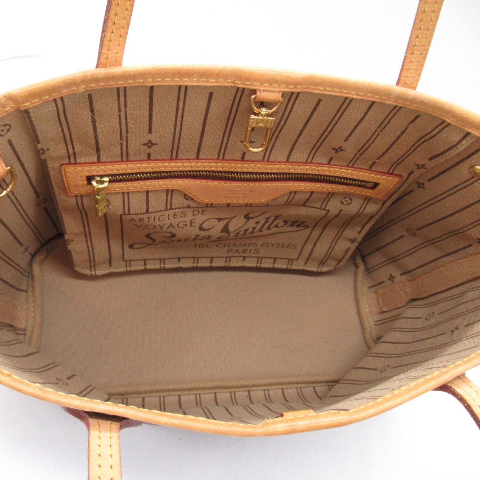 Louis Vuitton Louis Vuitton Neverfull Pm Tote Bag Handbag Coated Canvas Monogram Brown Size ONE SIZE - 5 Thumbnail