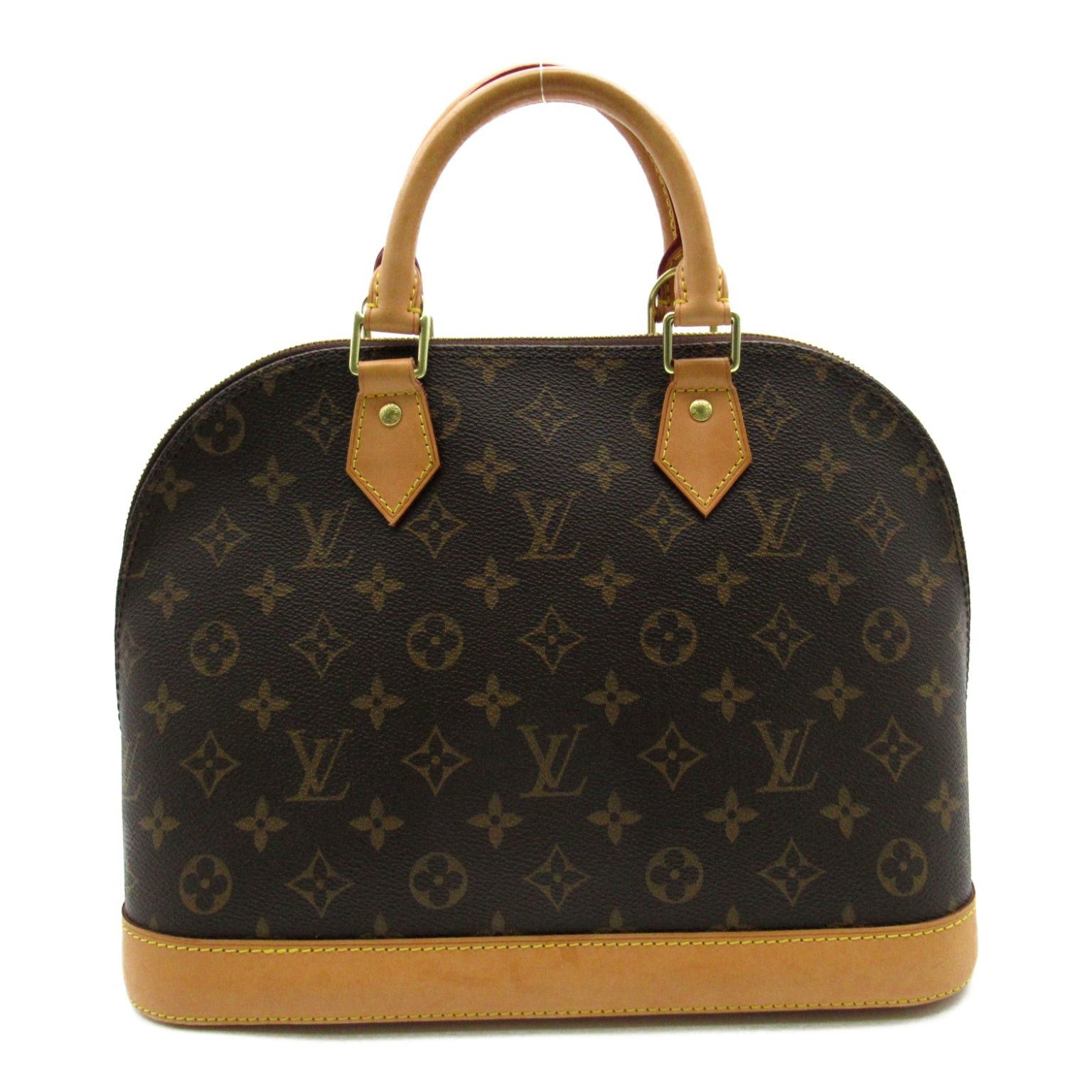 Louis Vuitton Louis Vuitton Alma Pm Handbag Coated Canvas Monogram Brown Size ONE SIZE - 3 Thumbnail
