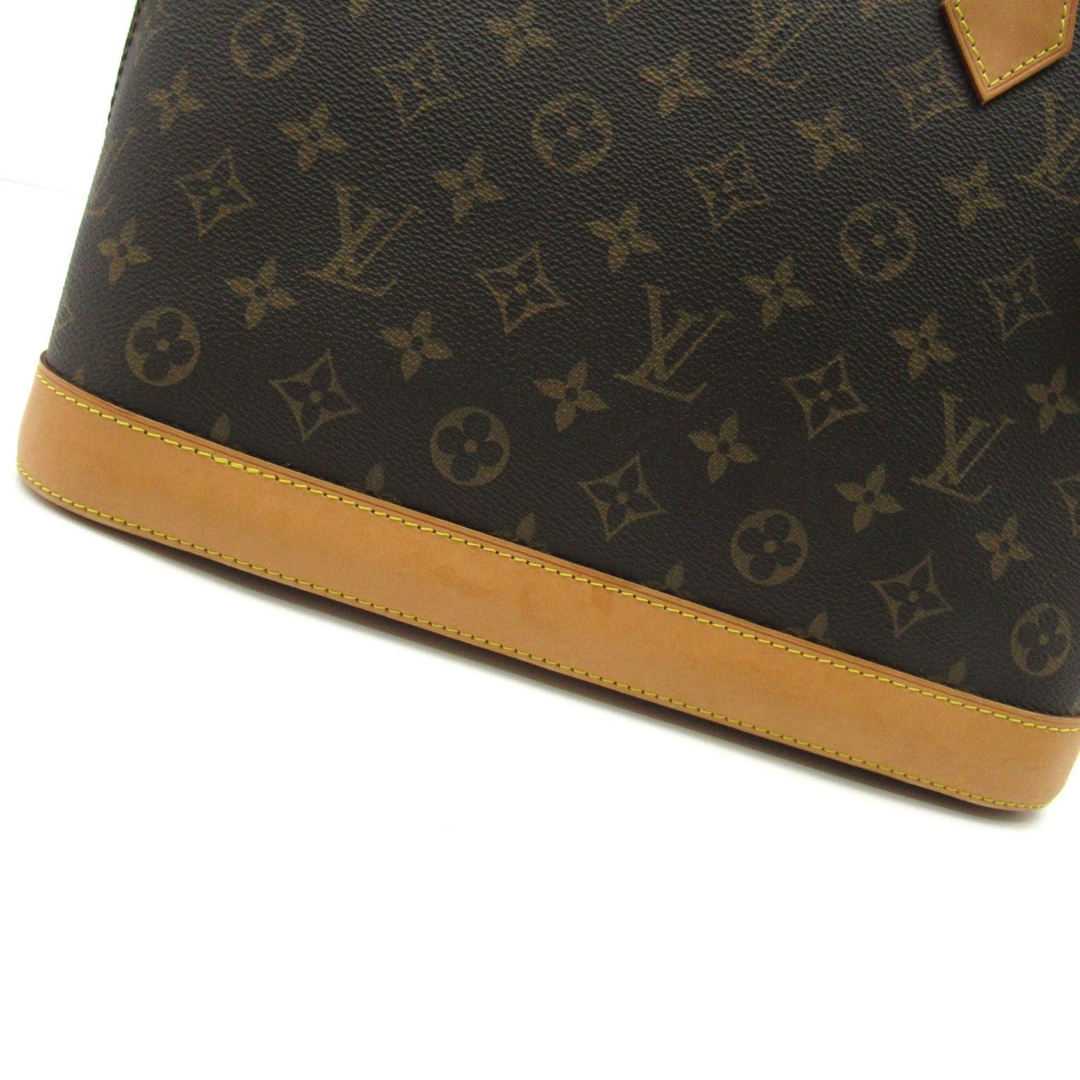 Louis Vuitton Louis Vuitton Alma Pm Handbag Coated Canvas Monogram Brown Size ONE SIZE - 14 Thumbnail