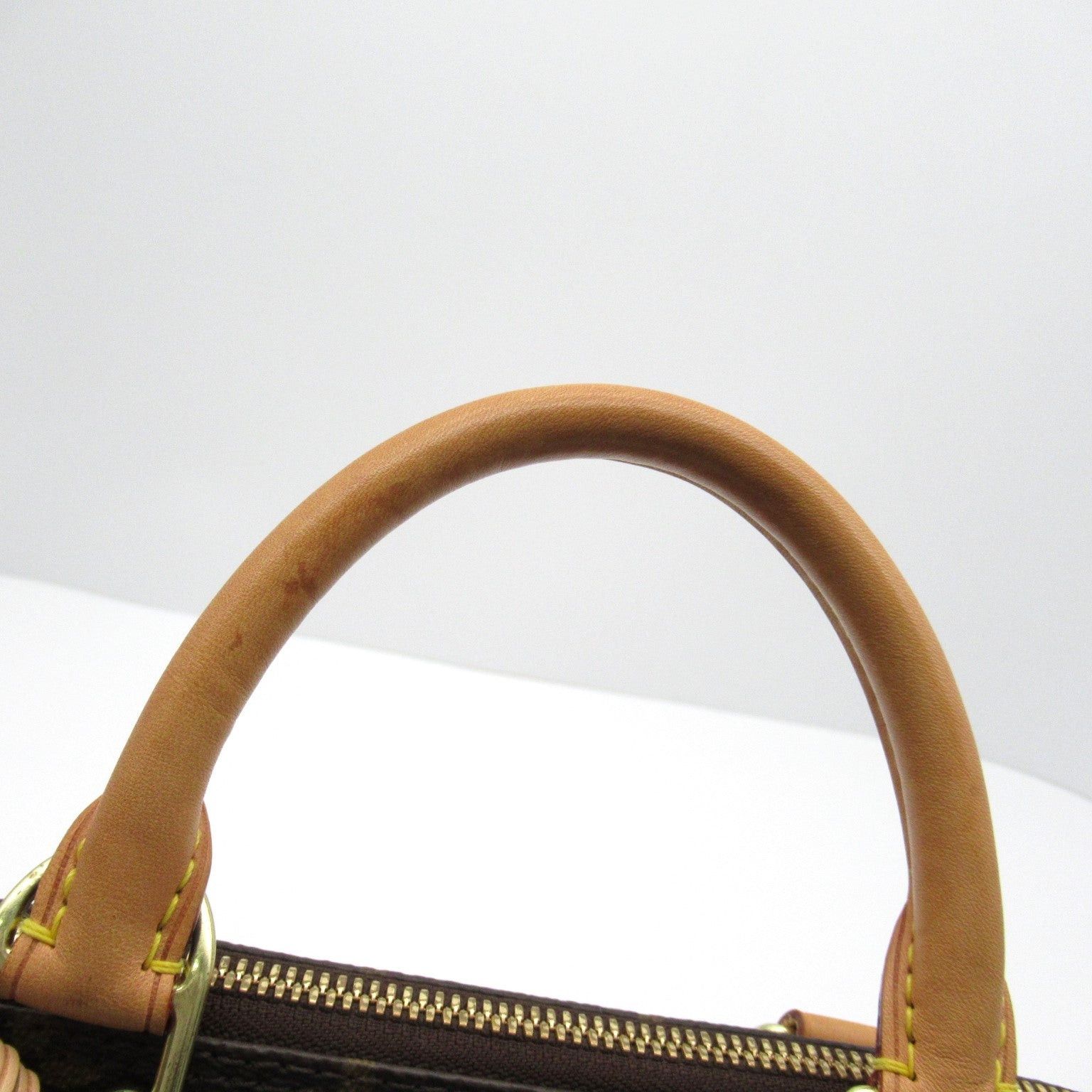 Louis Vuitton Louis Vuitton Alma Pm Handbag Coated Canvas Monogram Brown Size ONE SIZE - 10 Thumbnail