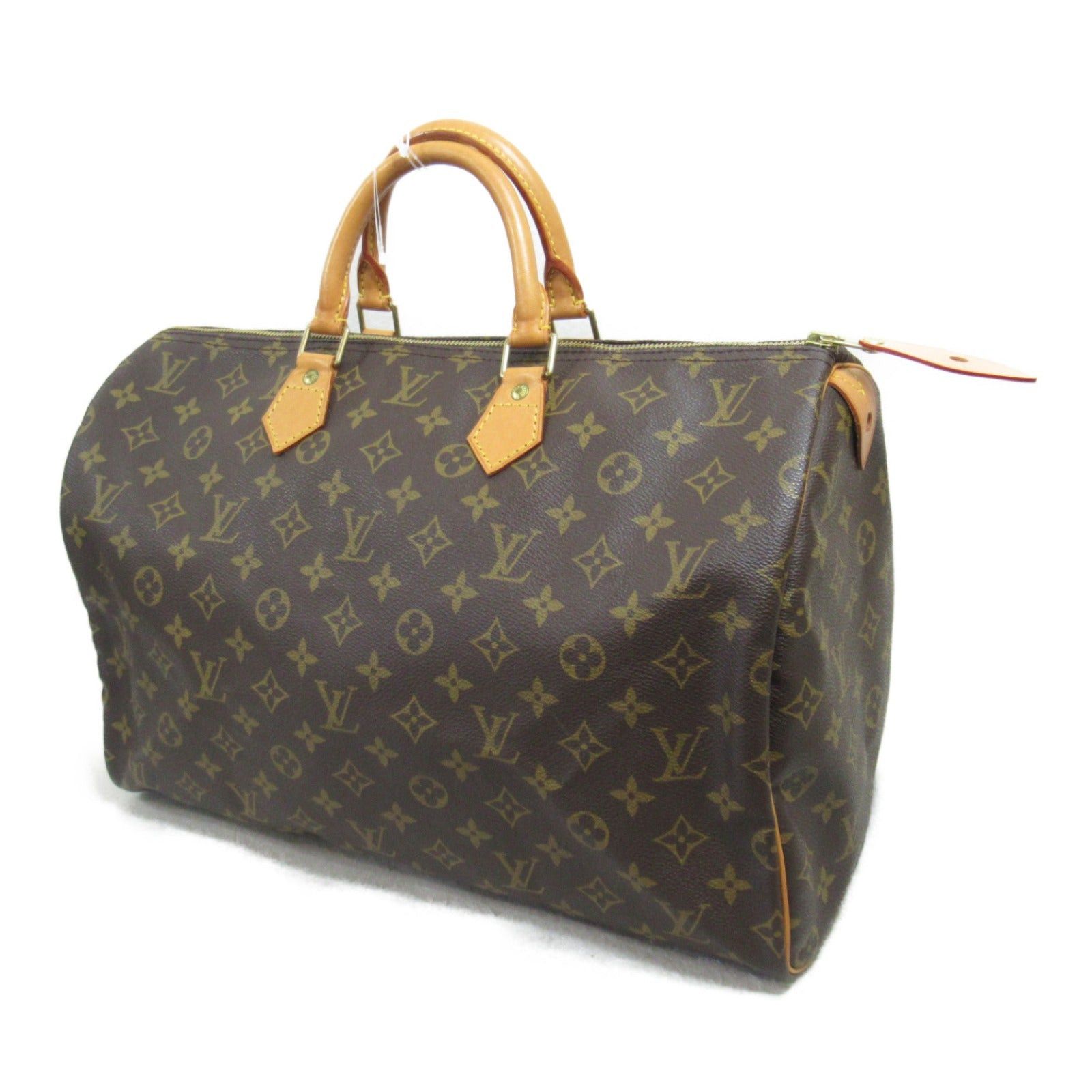 Louis Vuitton Louis Vuitton Speedy 40 Handbag Coated Canvas Monogram Brown Size ONE SIZE - 3 Thumbnail