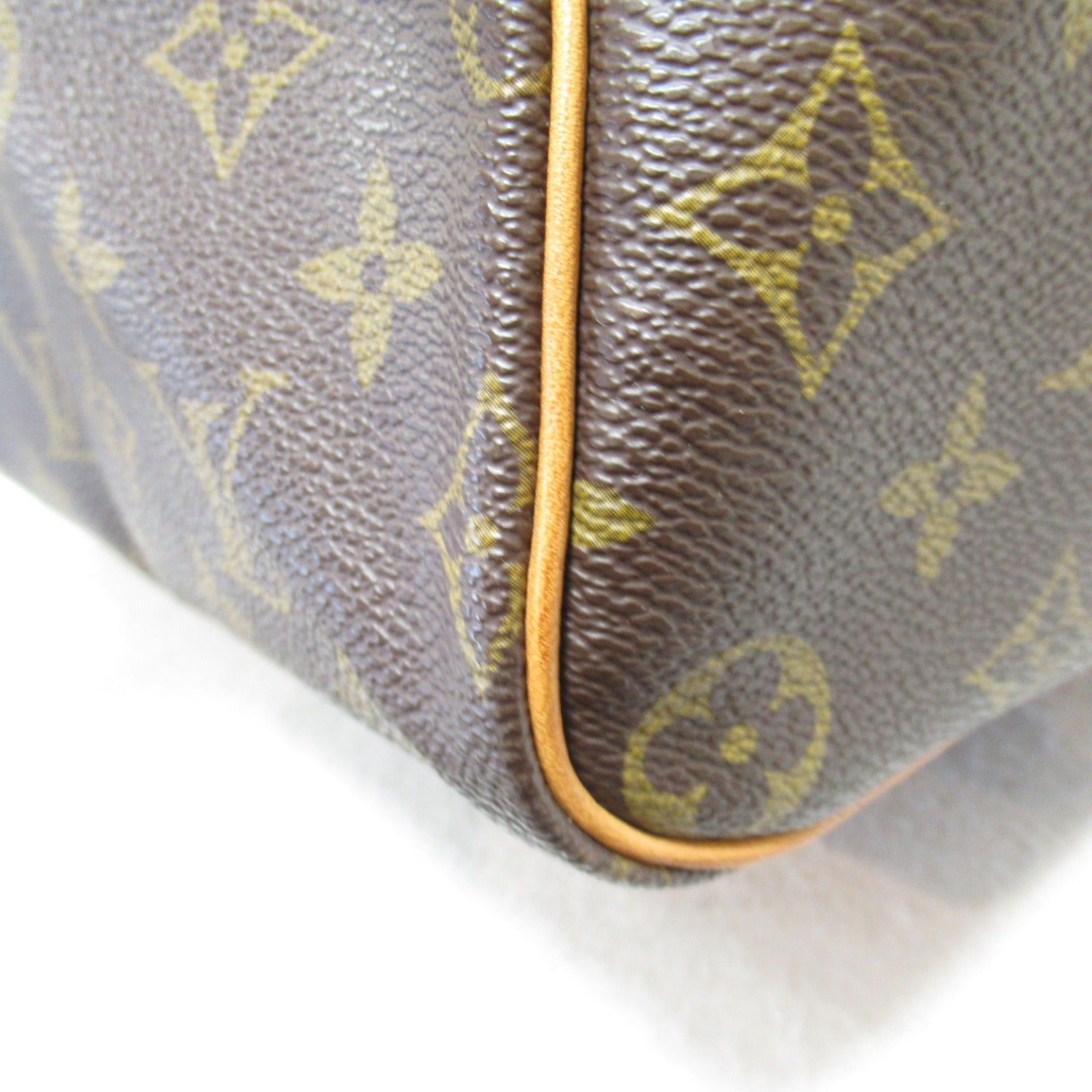 Louis Vuitton Louis Vuitton Speedy 40 Handbag Coated Canvas Monogram Brown Size ONE SIZE - 9 Thumbnail