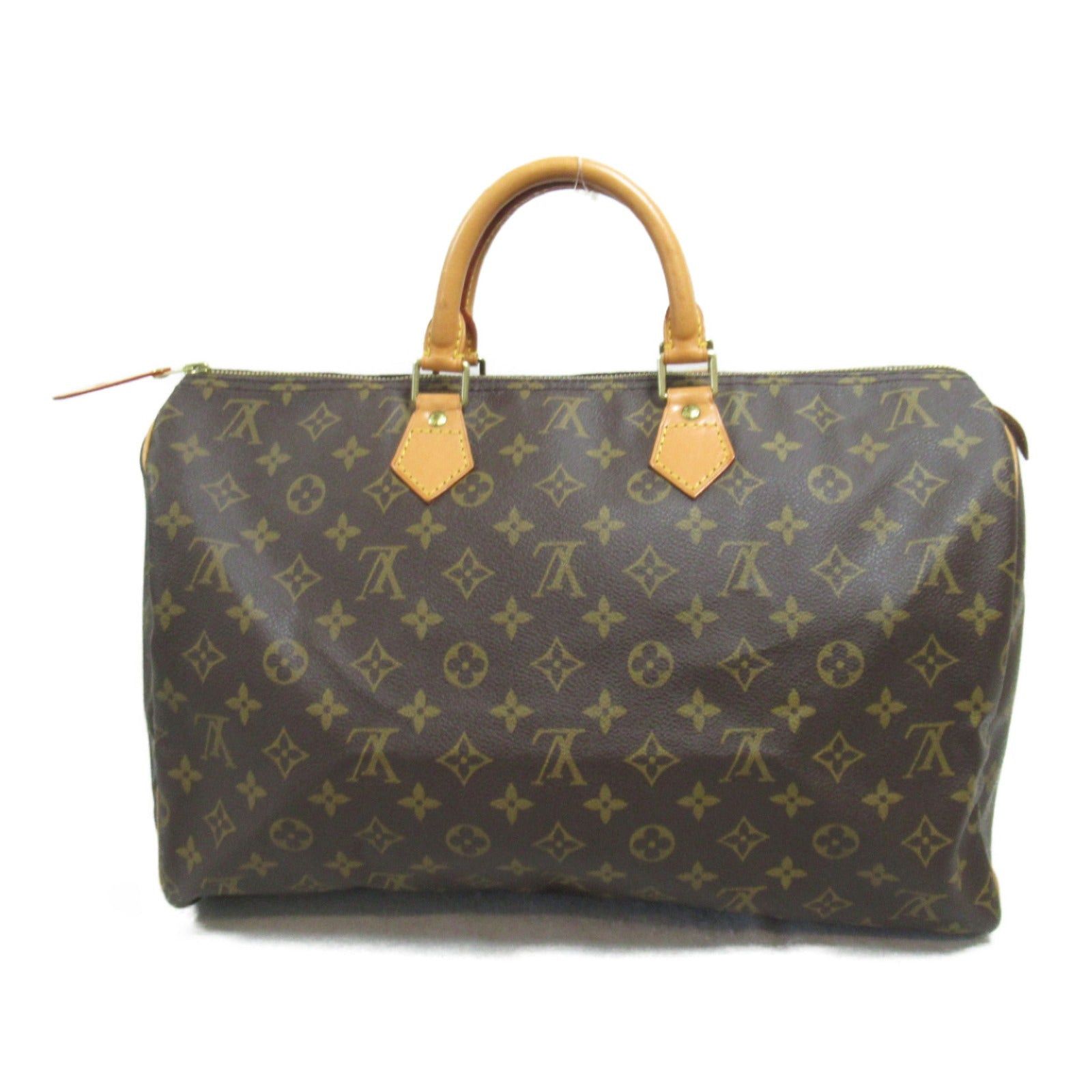 Louis Vuitton Louis Vuitton Speedy 40 Handbag Coated Canvas Monogram Brown Size ONE SIZE - 2 Thumbnail
