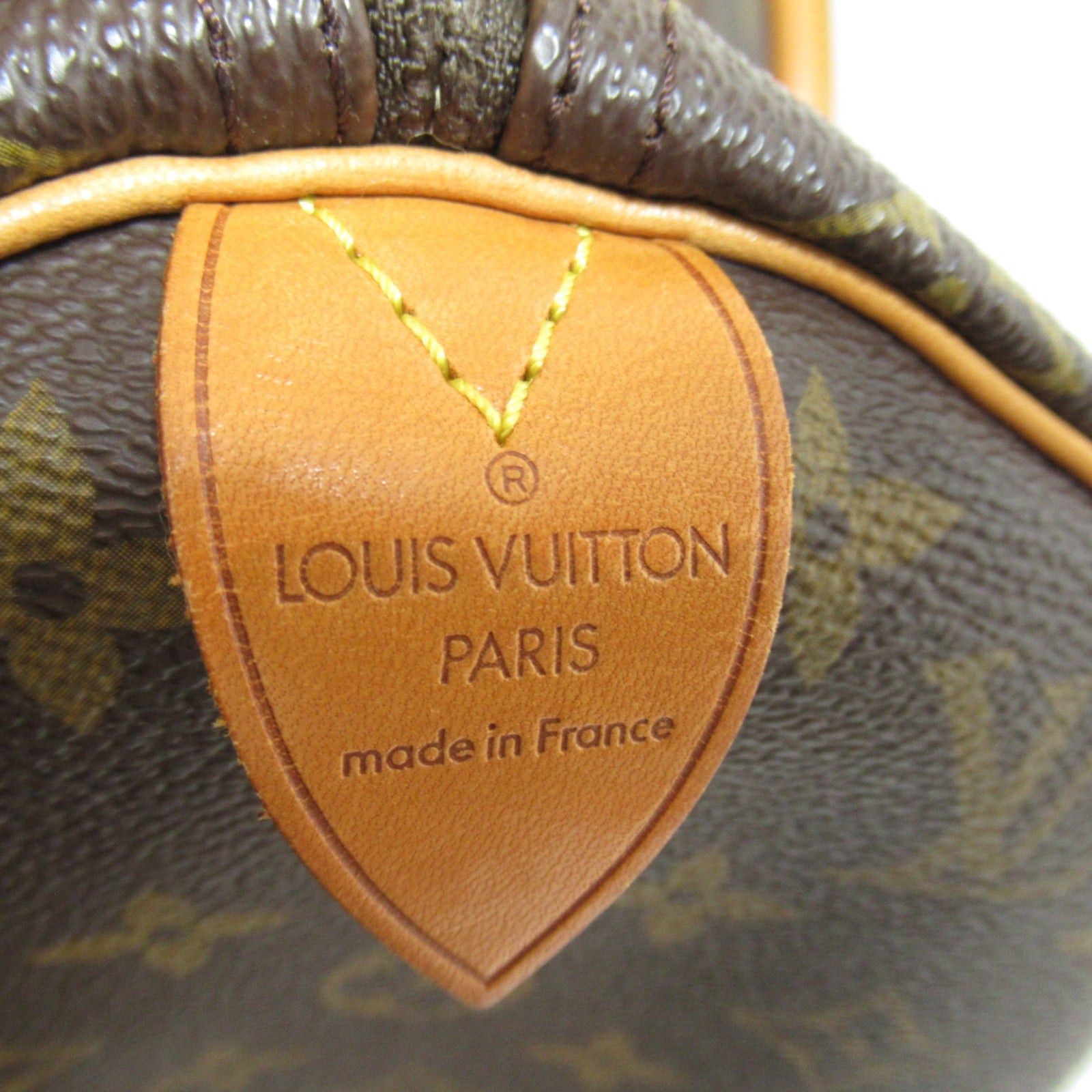 Louis Vuitton Louis Vuitton Speedy 40 Handbag Coated Canvas Monogram Brown Size ONE SIZE - 6 Thumbnail