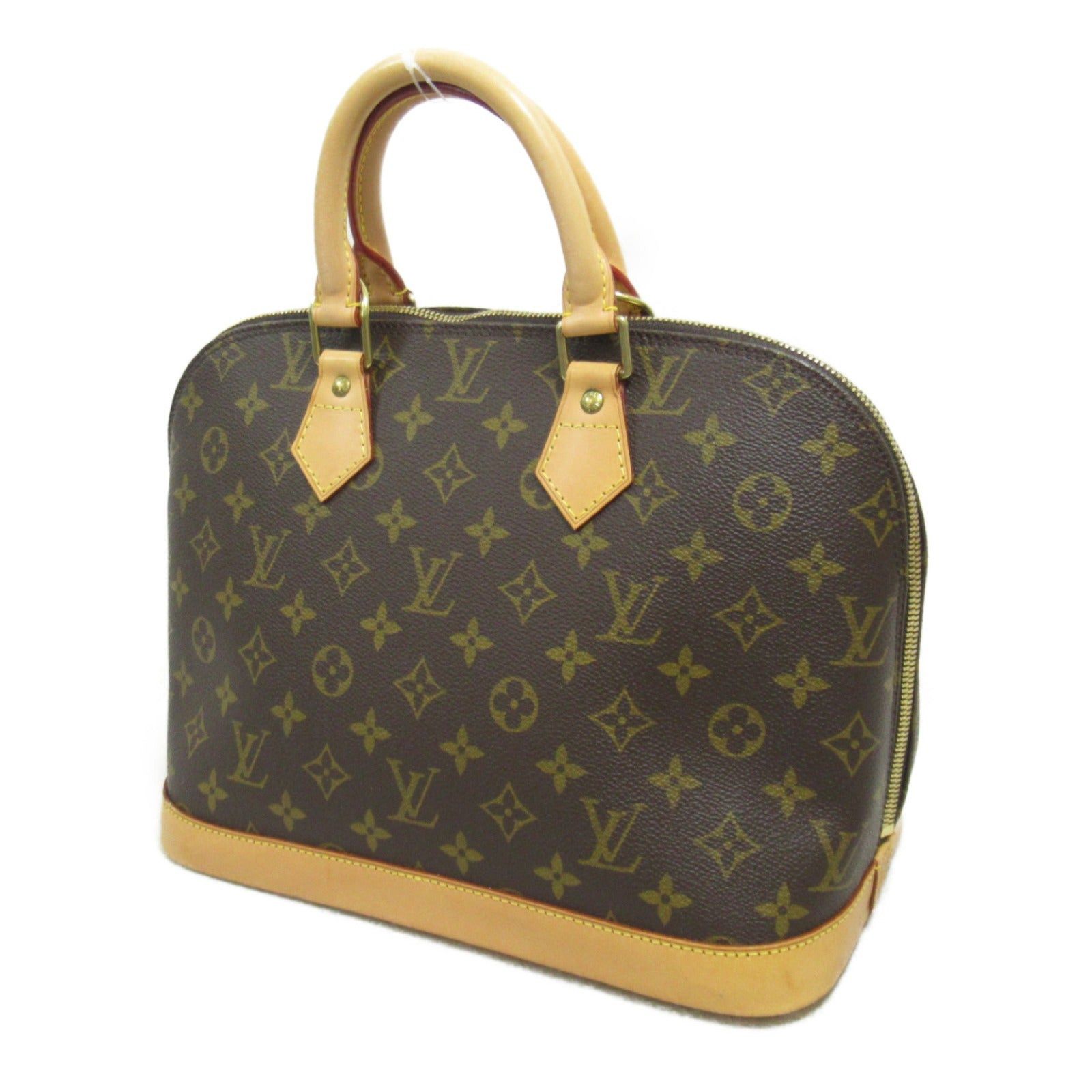 Louis Vuitton Louis Vuitton Alma Pm Handbag Coated Canvas Monogram Brown Size ONE SIZE - 3 Thumbnail