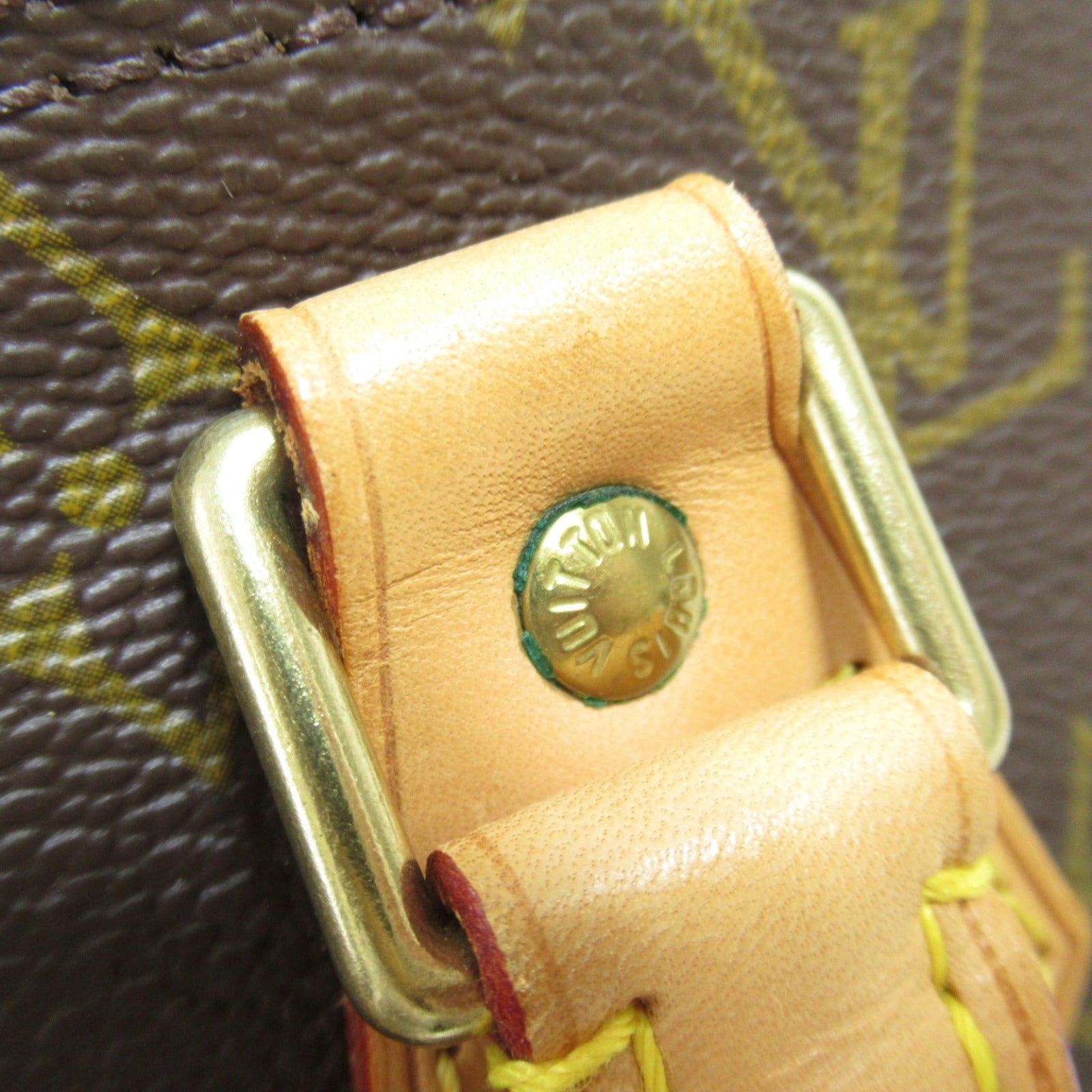 Louis Vuitton Louis Vuitton Alma Pm Handbag Coated Canvas Monogram Brown Size ONE SIZE - 11 Thumbnail