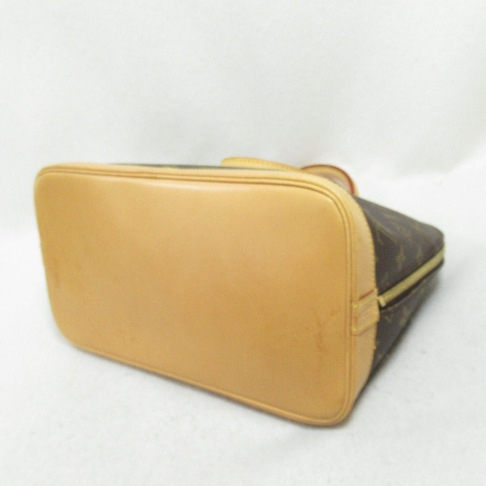Louis Vuitton Louis Vuitton Alma Pm Handbag Coated Canvas Monogram Brown Size ONE SIZE - 4 Thumbnail