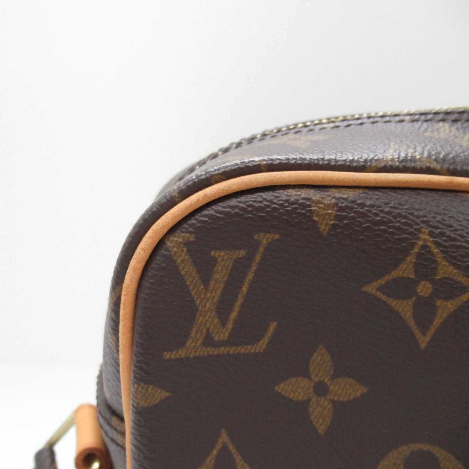 Louis Vuitton Louis Vuitton Nil Shoulder Bag Coated Canvas Monogram Brown Size ONE SIZE - 13 Thumbnail