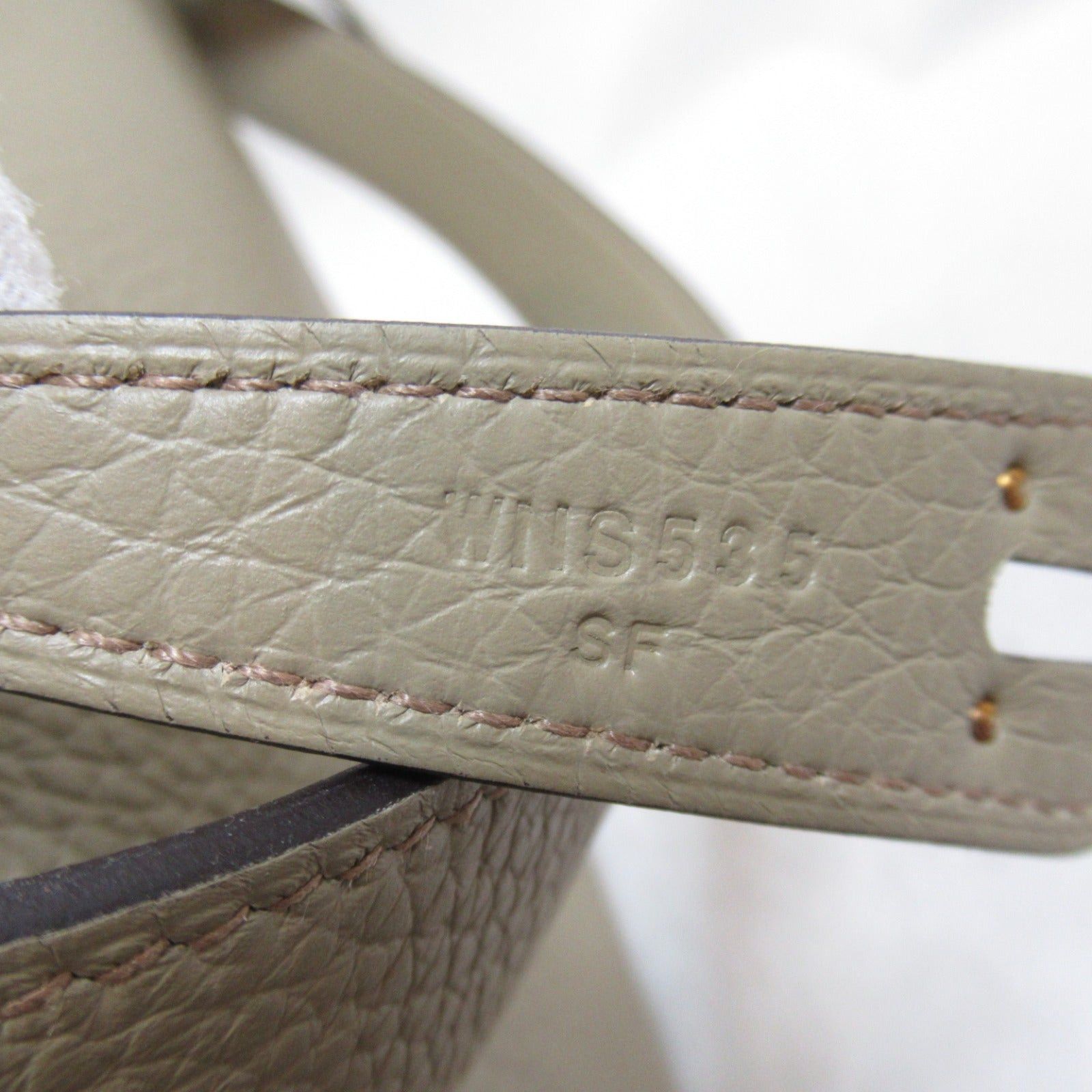 Hermes Hermes Lindy 26 Beige Marfa Shoulder Bag Leather Clemence Gold Hardware Double Engraved Size ONE SIZE - 7 Thumbnail