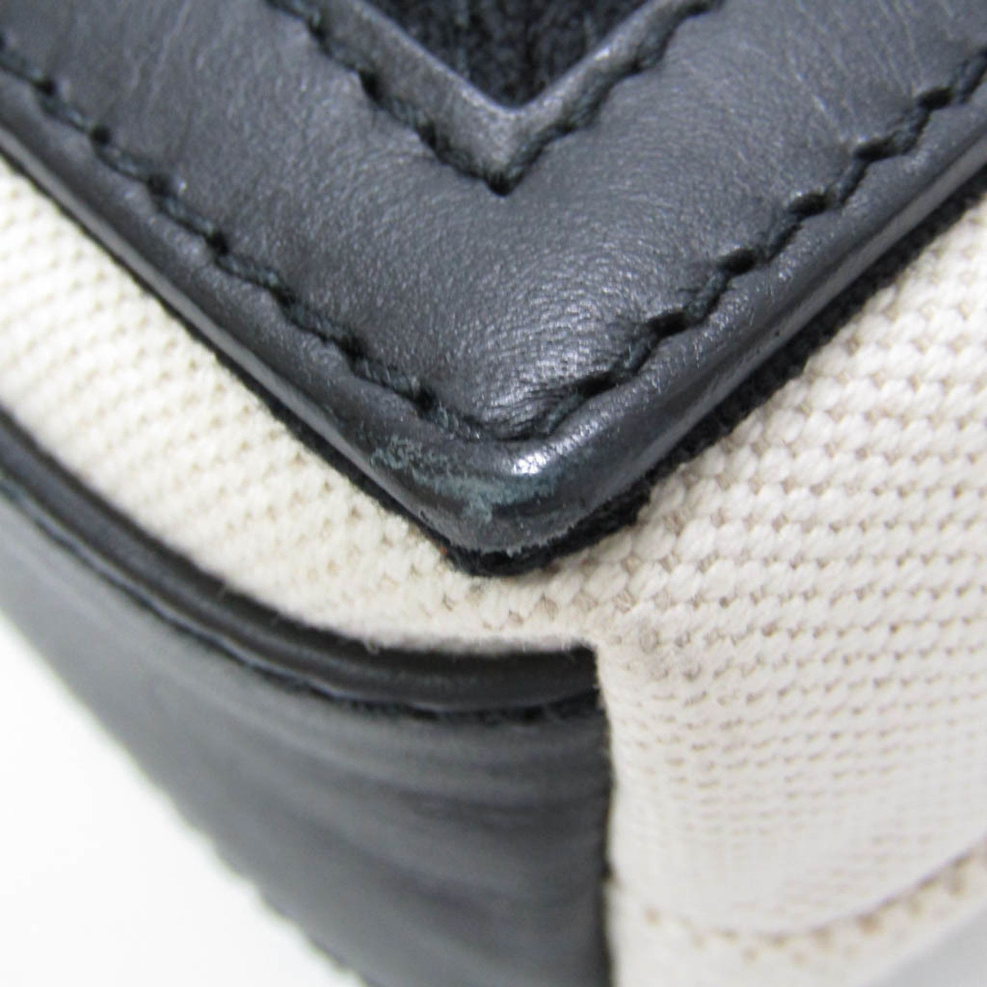 Balenciaga Navy Cabas Black Leather Tote Bag (Pre-Owned) Size ONE SIZE - 10 Thumbnail