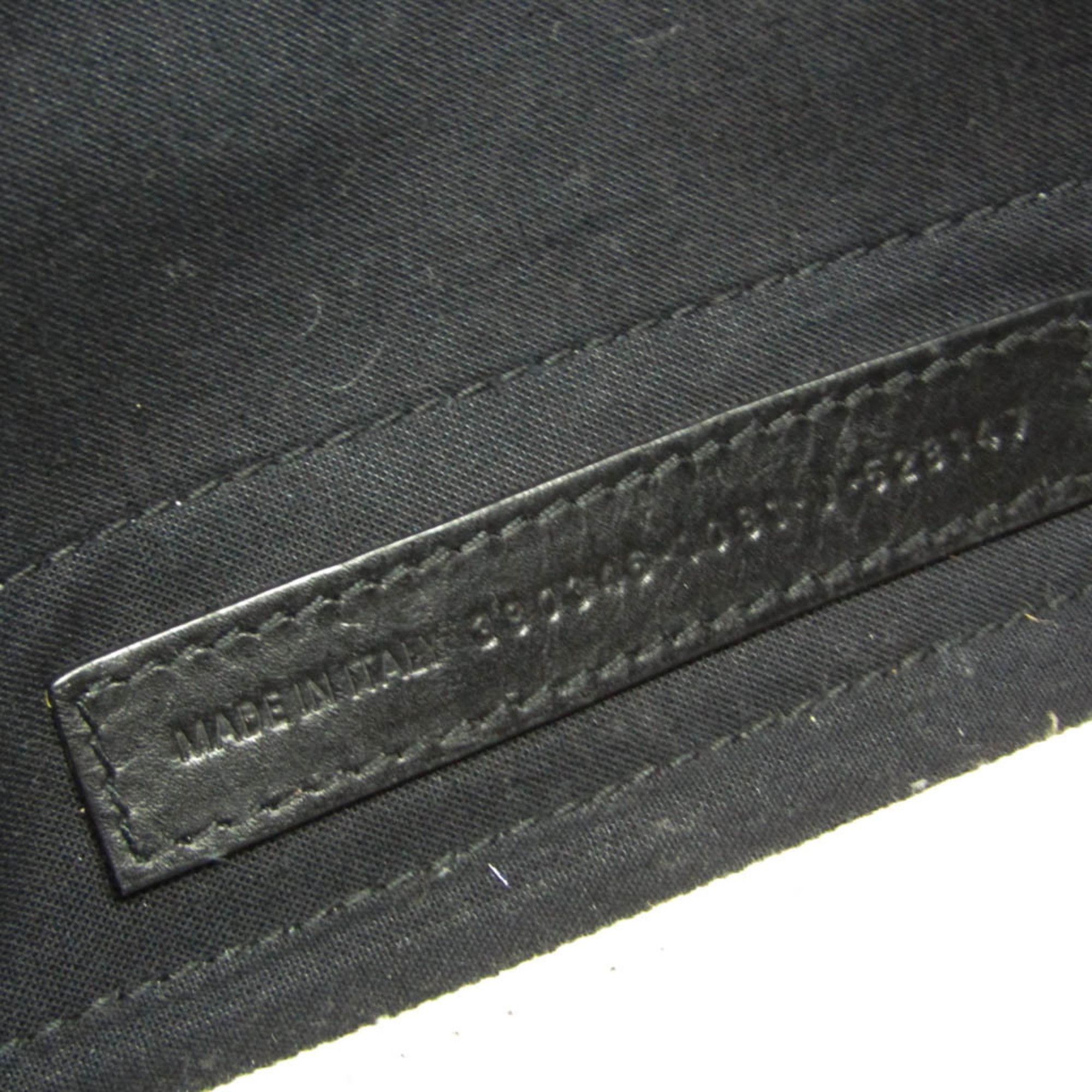 Balenciaga Navy Cabas Black Leather Tote Bag (Pre-Owned) Size ONE SIZE - 4 Thumbnail