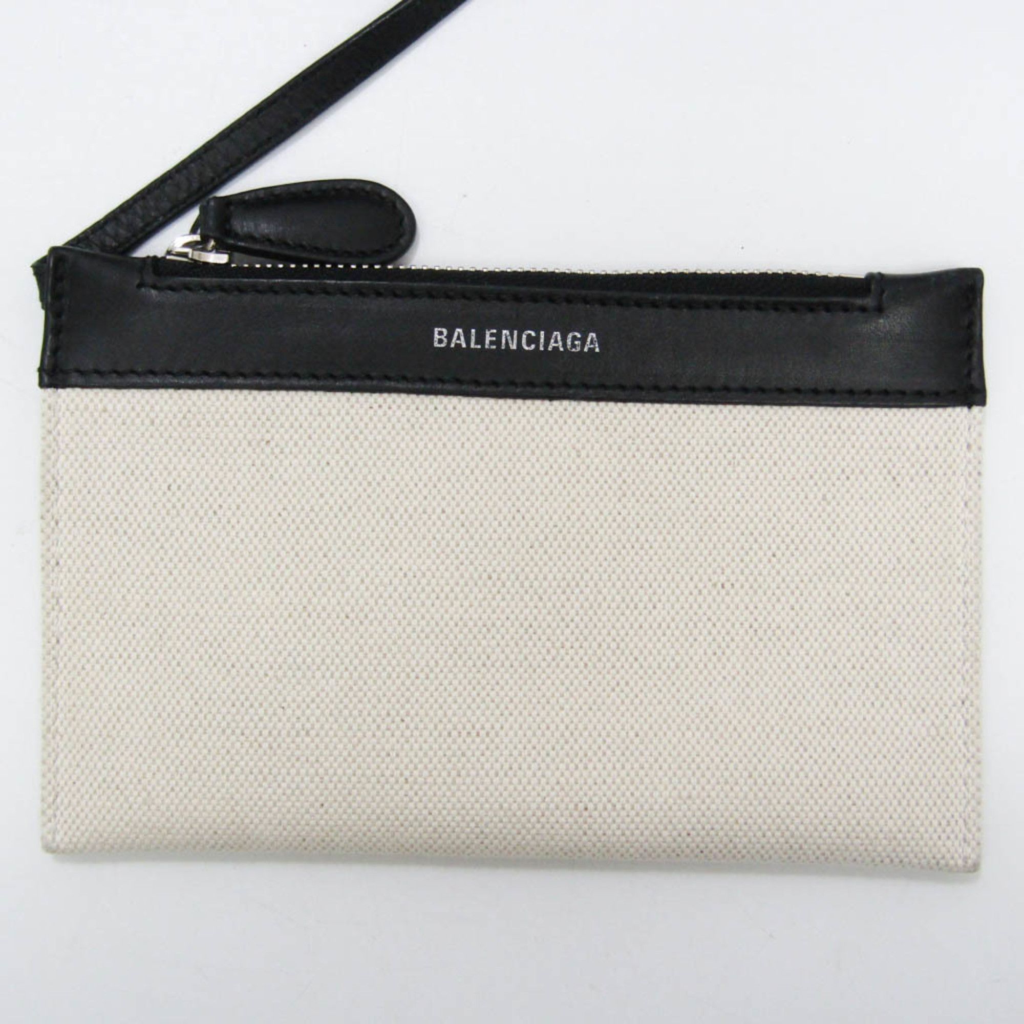 Balenciaga Navy Cabas Black Leather Tote Bag (Pre-Owned) Size ONE SIZE - 7 Thumbnail