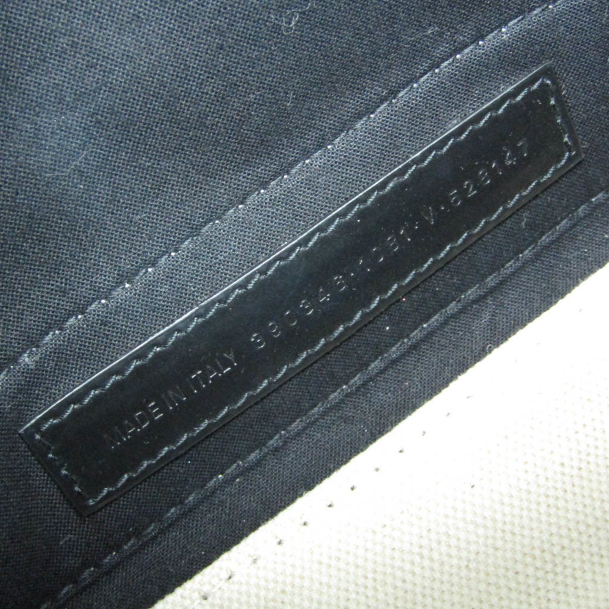 Balenciaga Navy Beige Canvas Handbag (Pre-Owned) Size ONE SIZE - 12 Thumbnail