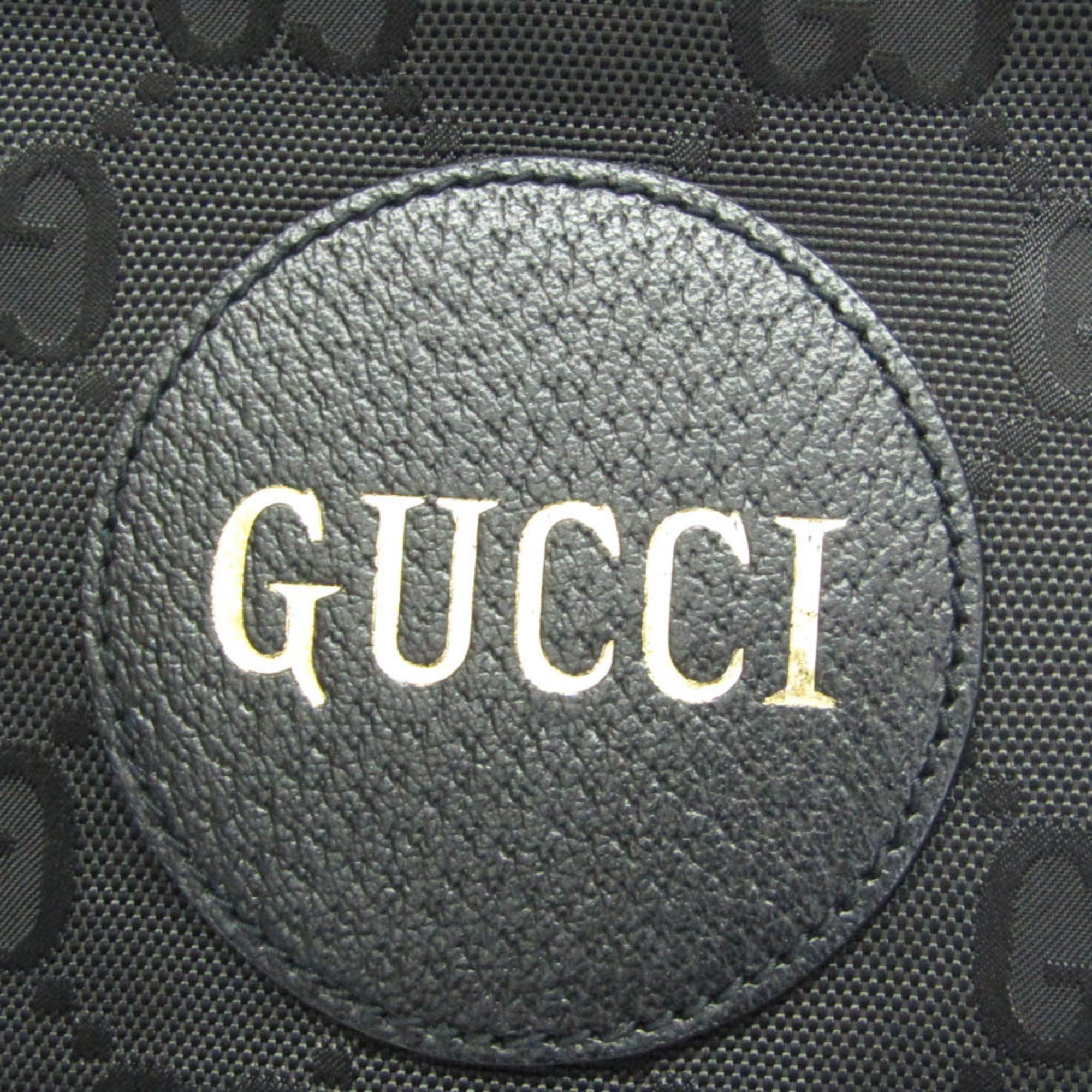Gucci Off The Grid Black Canvas Tote Bag (Pre-Owned) Size ONE SIZE - 6 Thumbnail