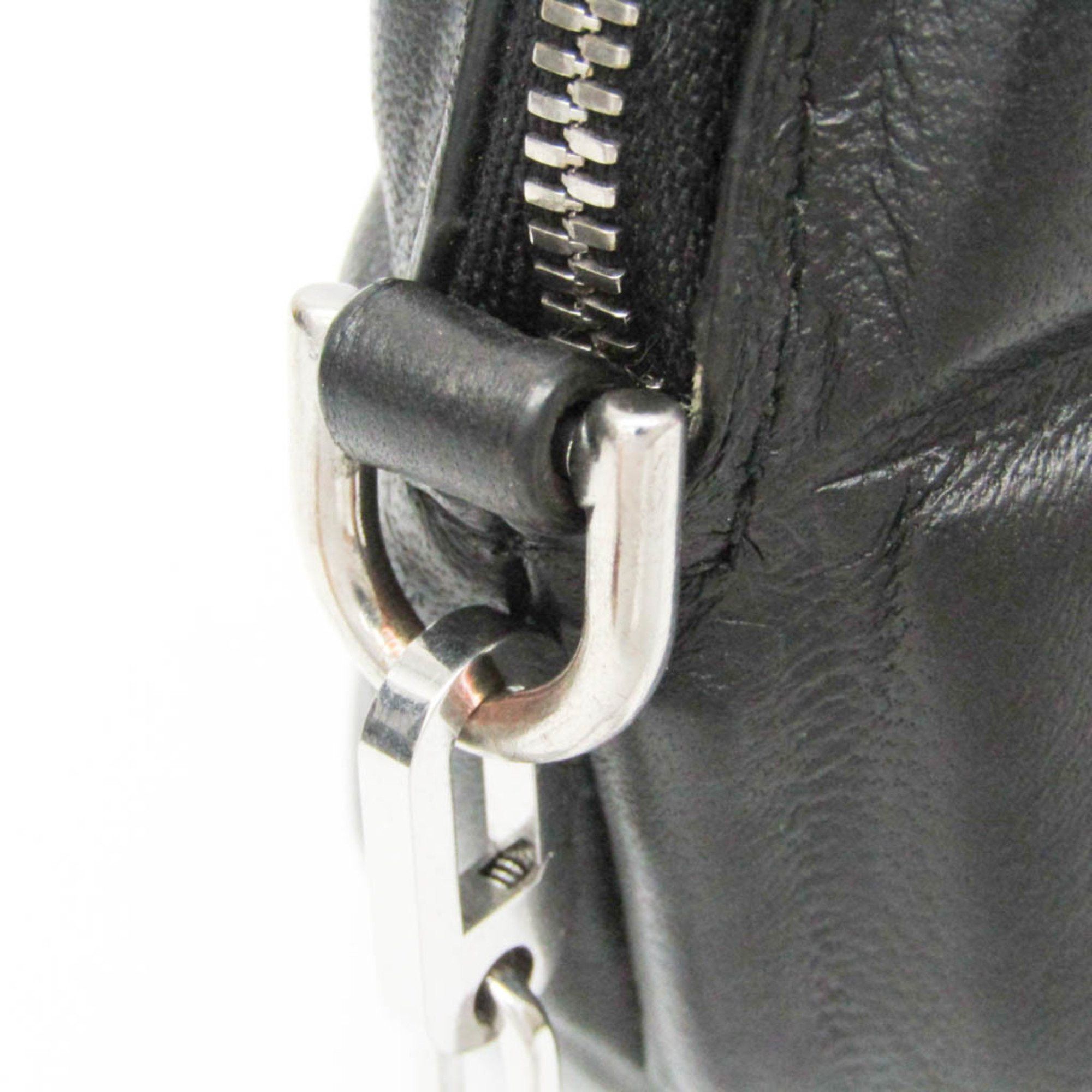 Bottega Veneta Padded Black Leather Shoulder Bag (Pre-Owned) Size ONE SIZE - 12 Thumbnail