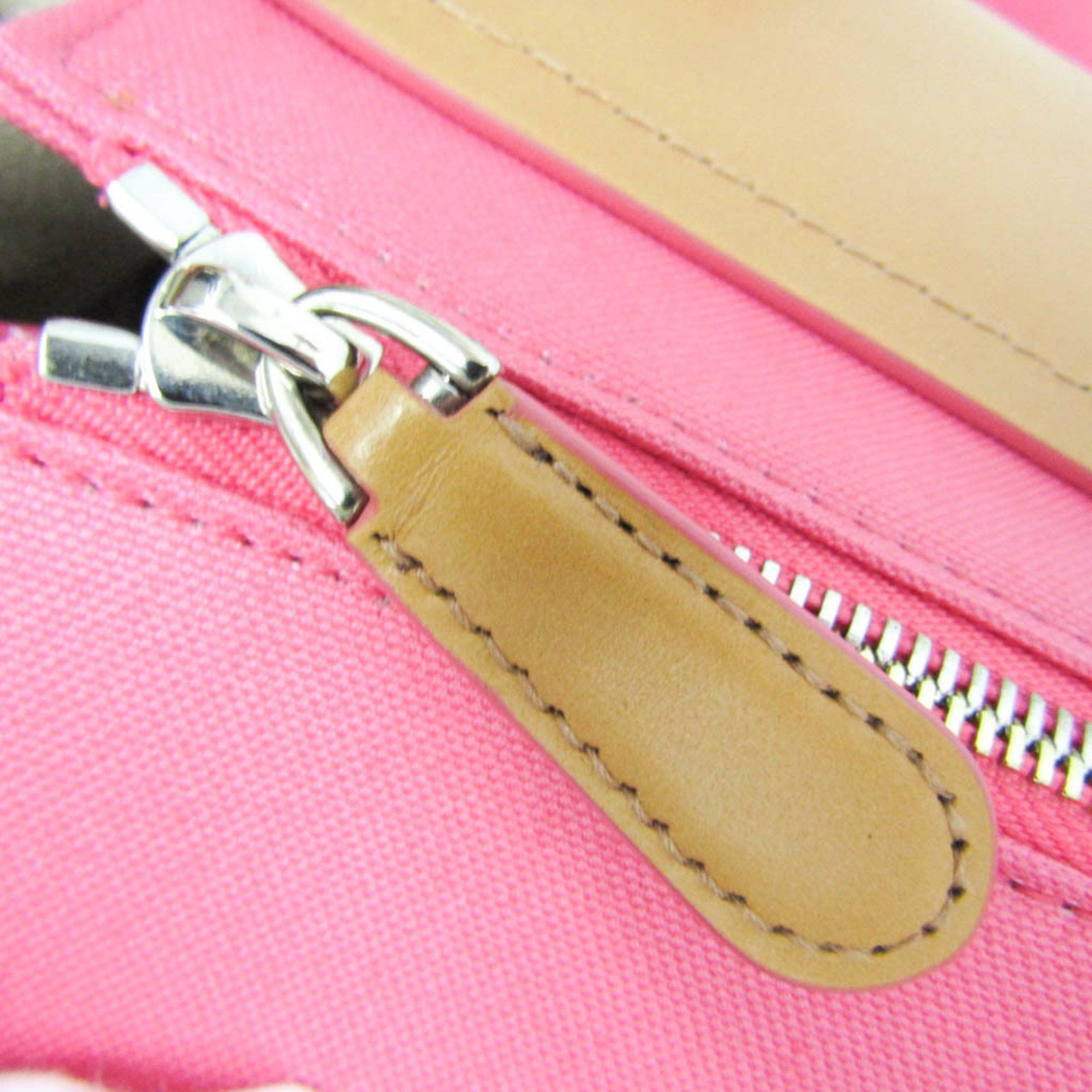 Bally Pink Canvas Tote Bag (Pre-Owned) Size ONE SIZE - 13 Thumbnail