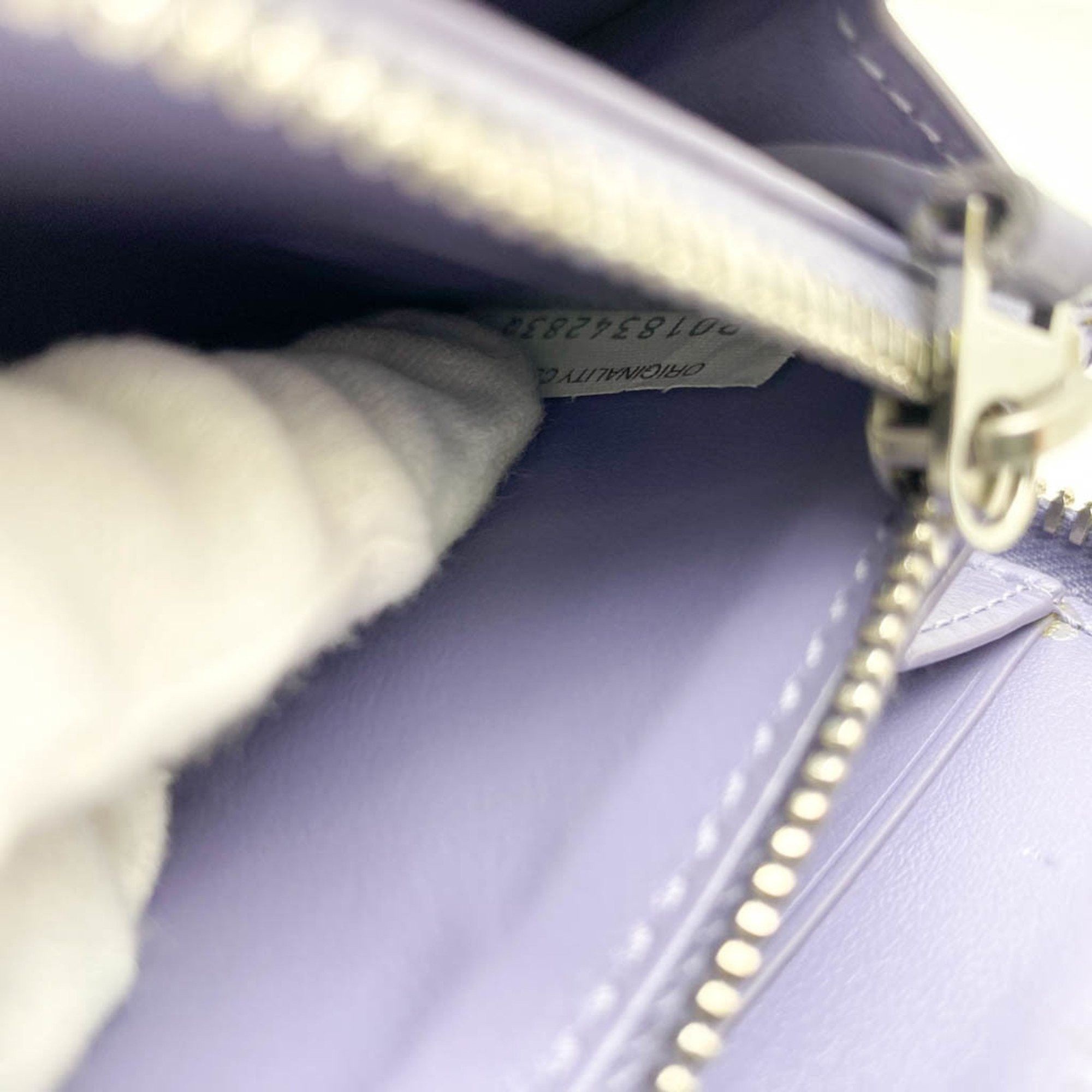 Bottega Veneta Intrecciato Purple Leather Wallet (Pre-Owned) Size ONE SIZE - 5 Thumbnail