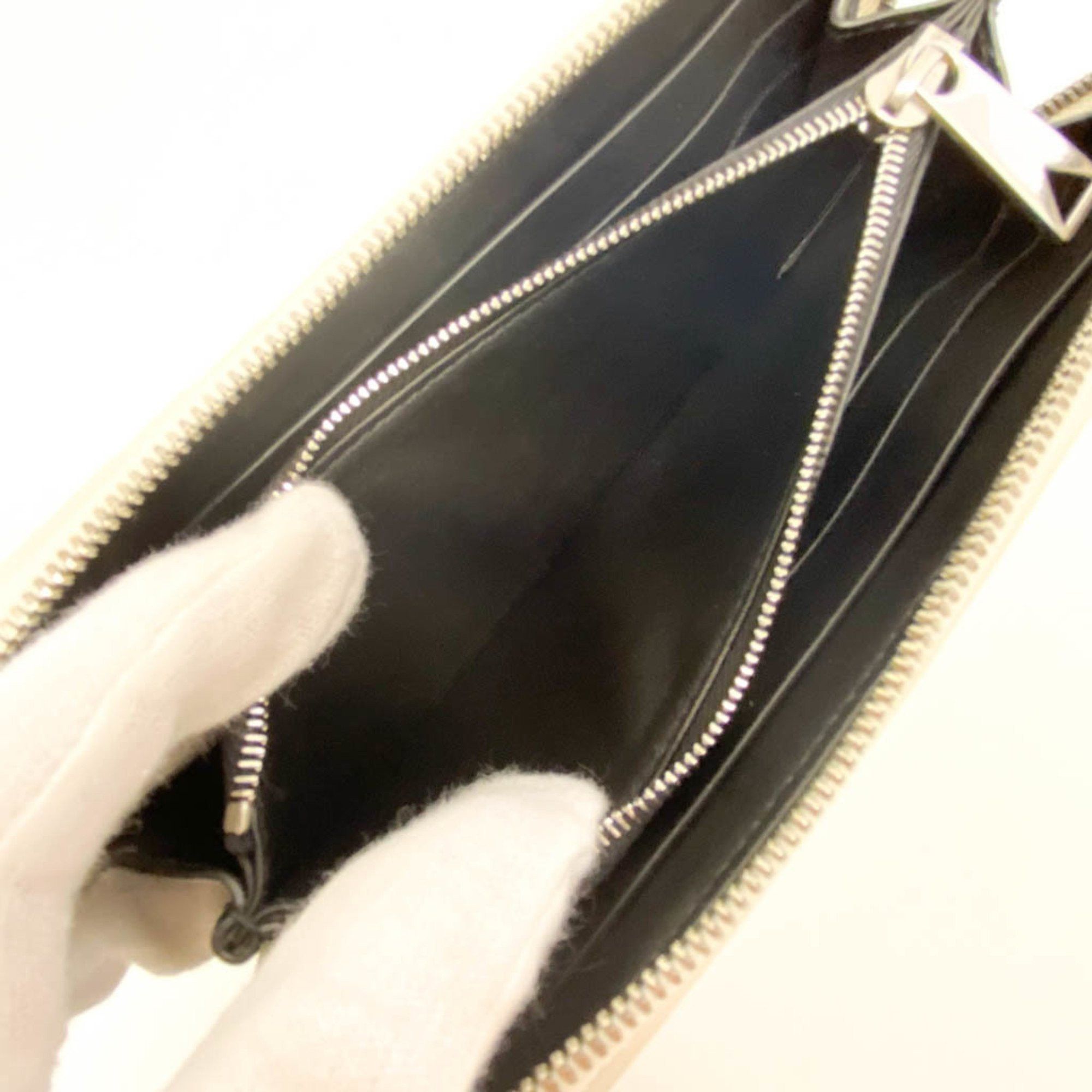 Bottega Veneta Intrecciato White Leather Wallet (Pre-Owned) Size ONE SIZE - 4 Thumbnail