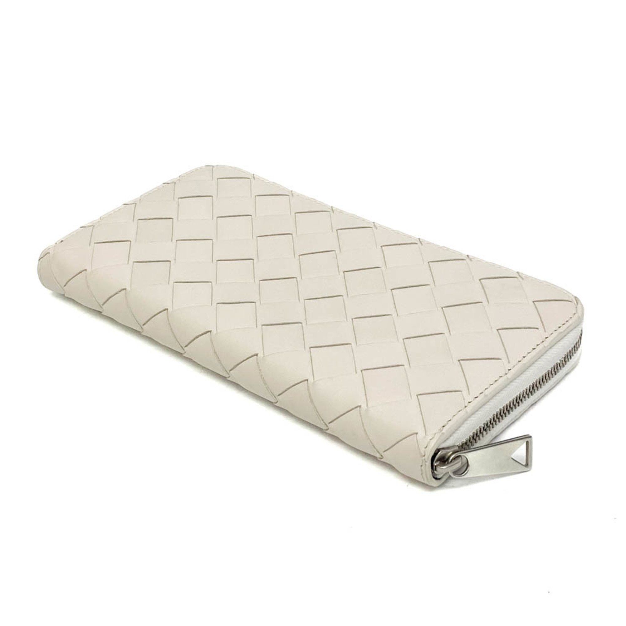 Bottega Veneta Intrecciato White Leather Wallet (Pre-Owned) Size ONE SIZE - 2 Thumbnail
