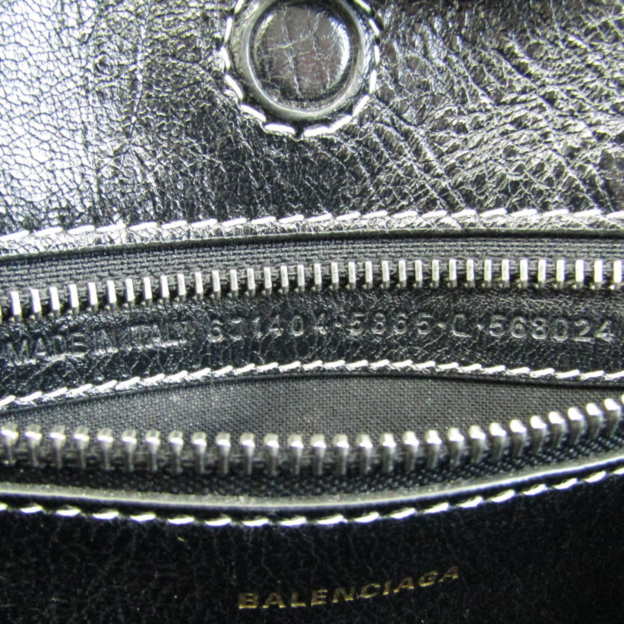 Balenciaga Barbes Pink Leather Tote Bag (Pre-Owned) Size ONE SIZE - 8 Thumbnail