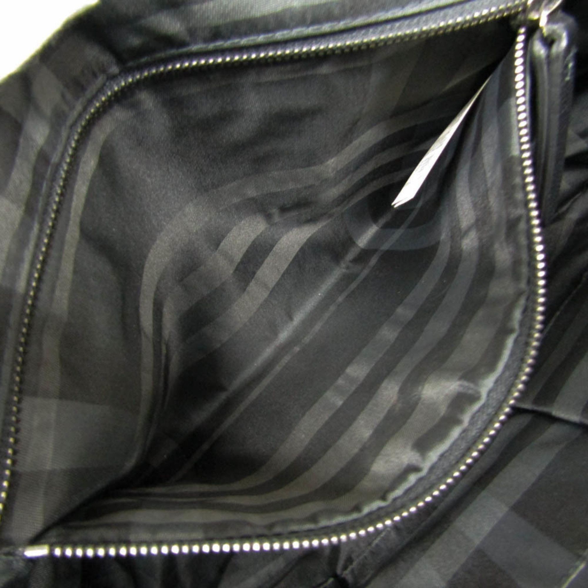 Burberry Black Leather Shopper Bag (Pre-Owned) Size ONE SIZE - 12 Thumbnail