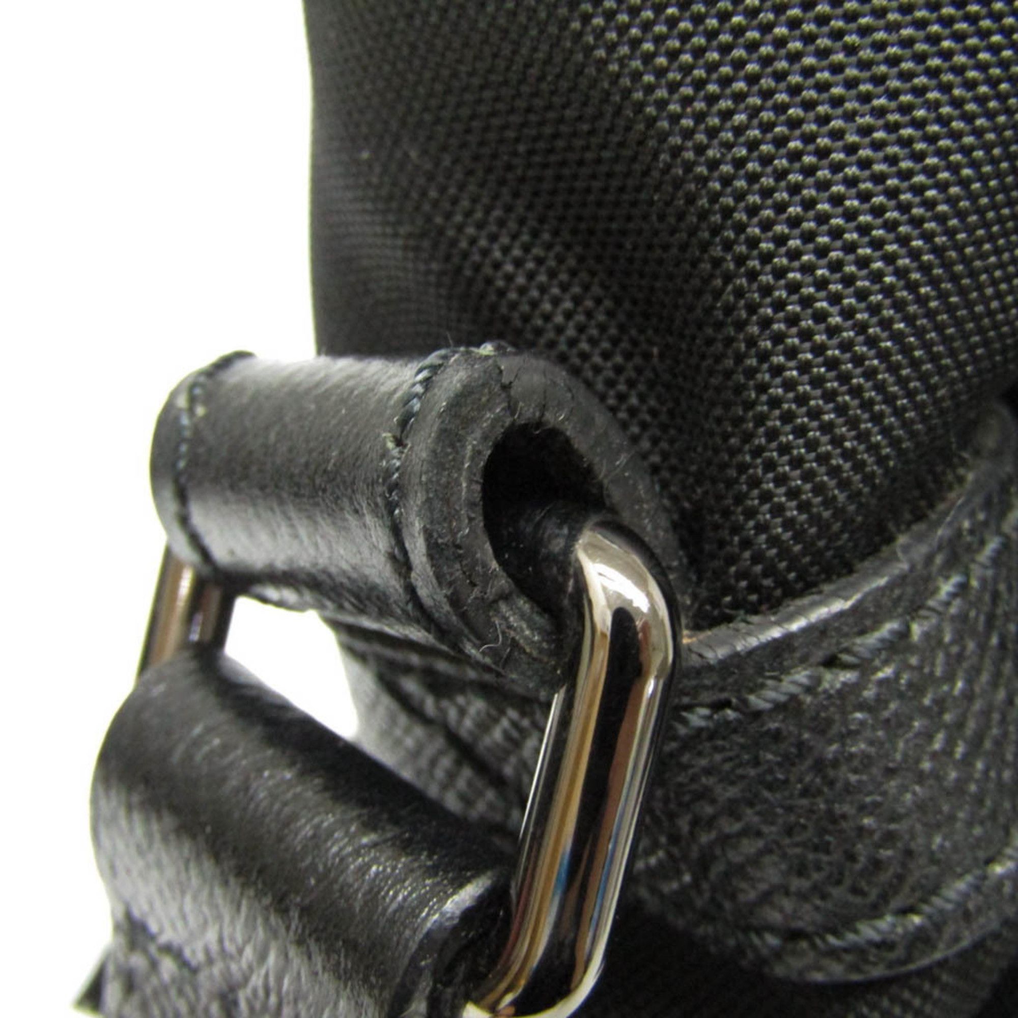 Burberry Black Leather Shopper Bag (Pre-Owned) Size ONE SIZE - 9 Thumbnail