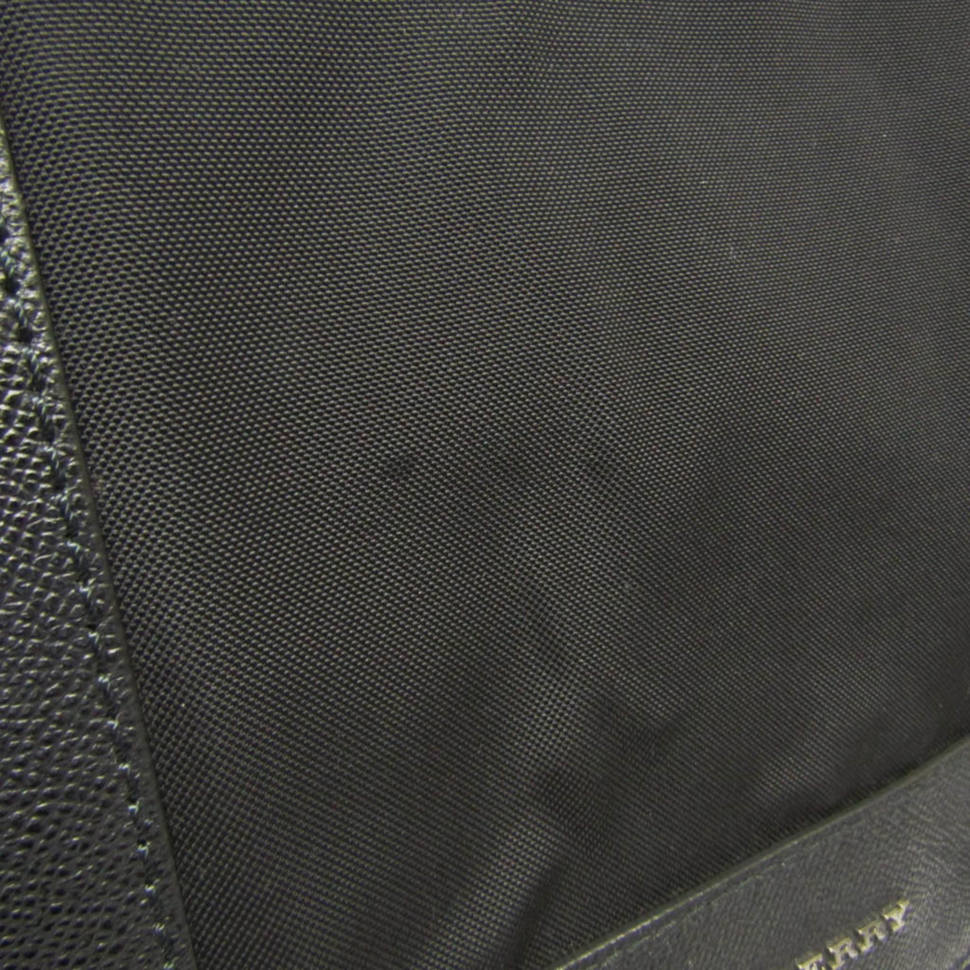 Burberry Black Leather Shopper Bag (Pre-Owned) Size ONE SIZE - 7 Thumbnail
