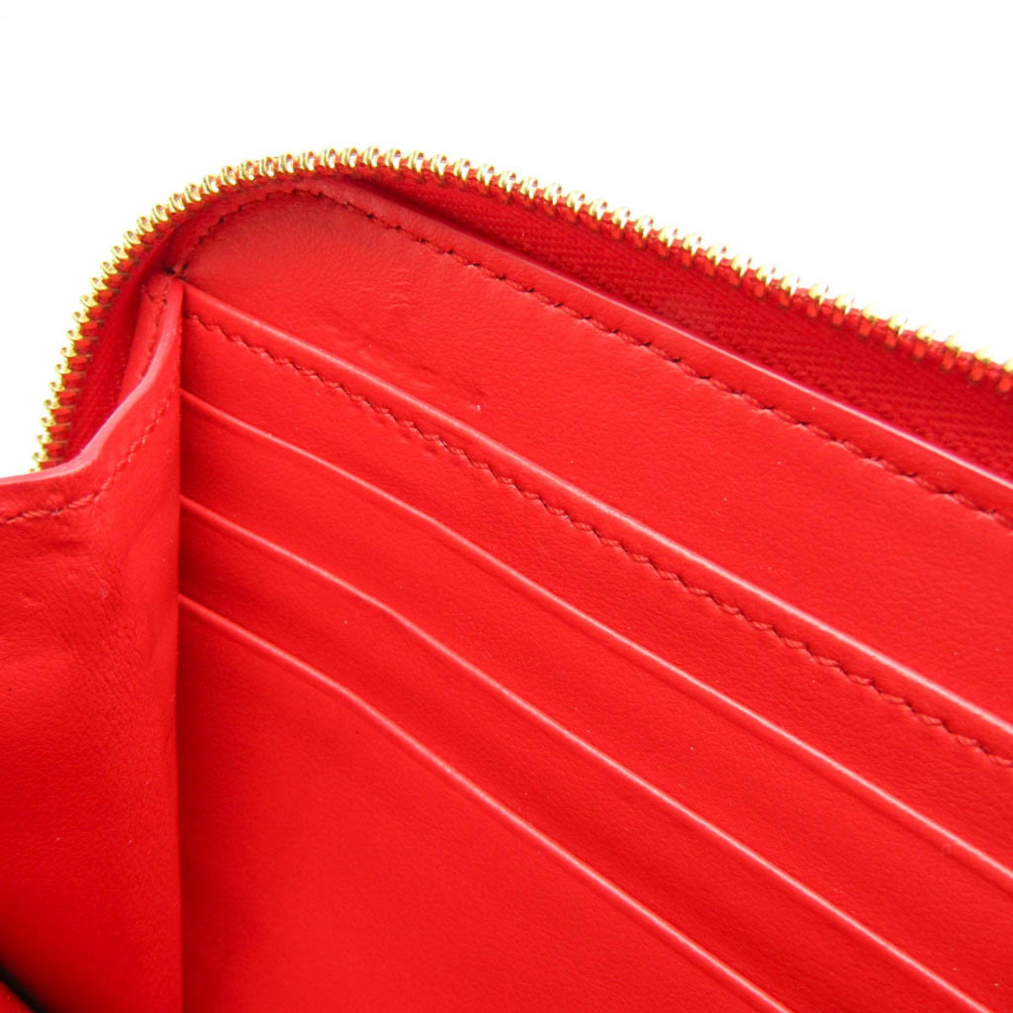 Burberry Tb Red Leather Wallet (Pre-Owned) Size ONE SIZE - 11 Thumbnail