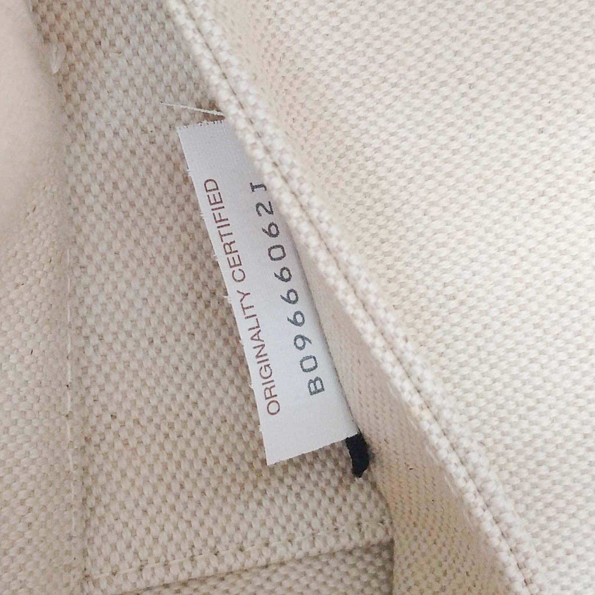 Bottega Veneta Arco White Canvas Tote Bag (Pre-Owned) Size ONE SIZE - 4 Thumbnail