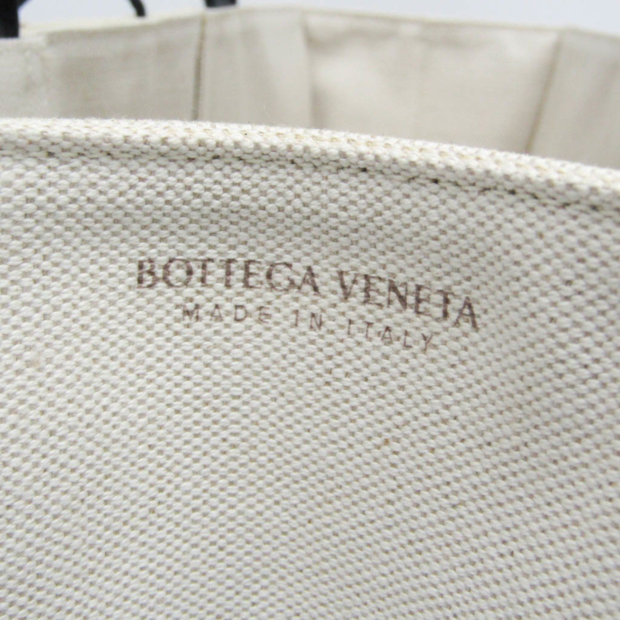 Bottega Veneta Arco White Canvas Tote Bag (Pre-Owned) Size ONE SIZE - 5 Thumbnail