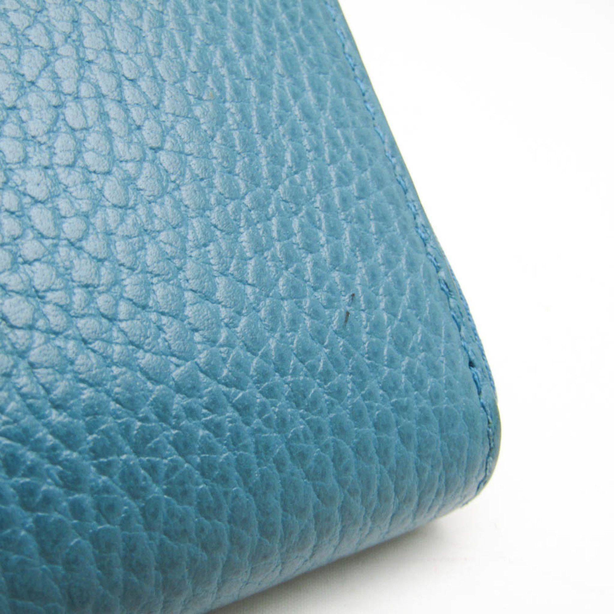 Gucci Interlocking G Turquoise Leather Wallet (Pre-Owned) Size ONE SIZE - 11 Thumbnail