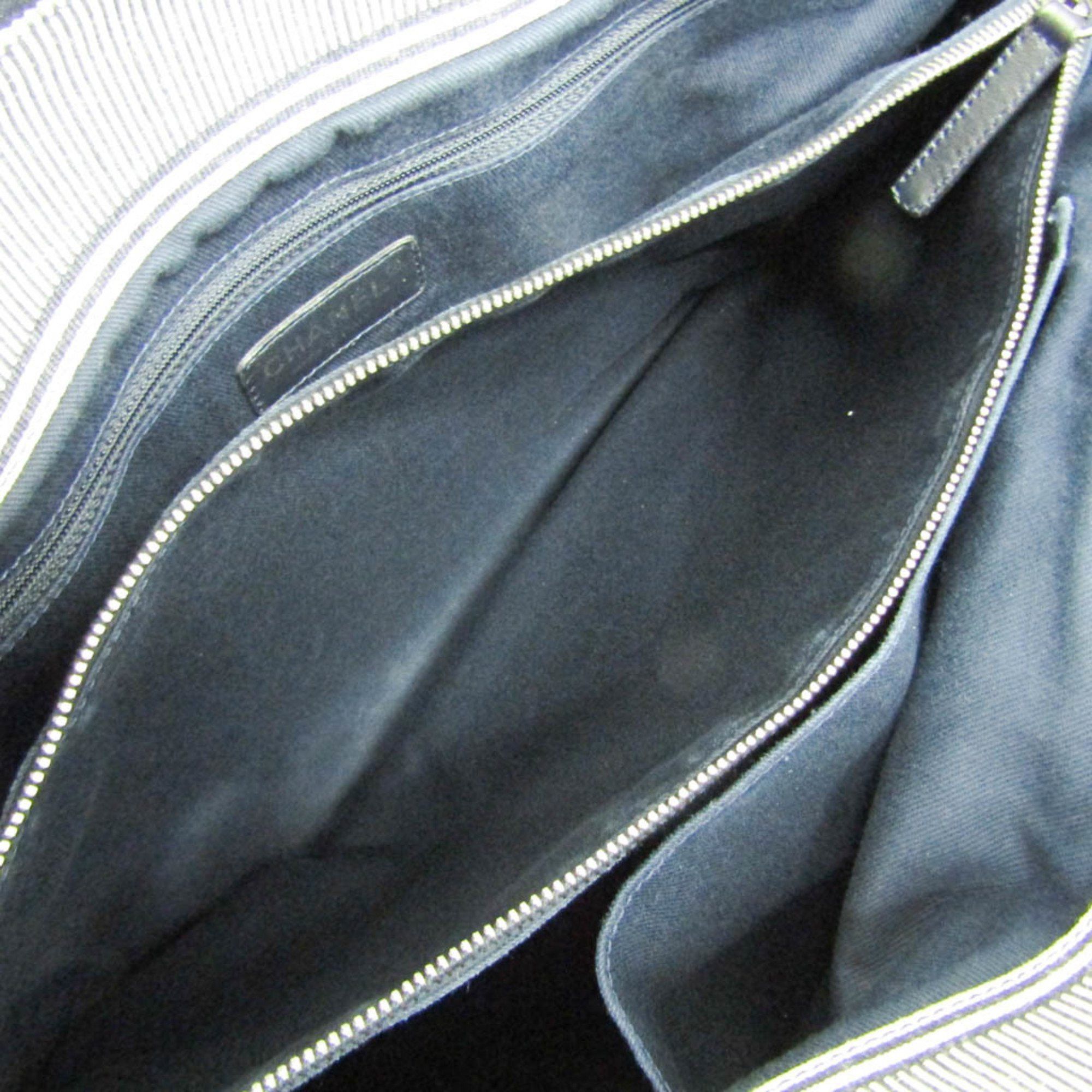Chanel Coco Mark Navy Denim - Jeans Handbag (Pre-Owned) Size ONE SIZE - 4 Thumbnail
