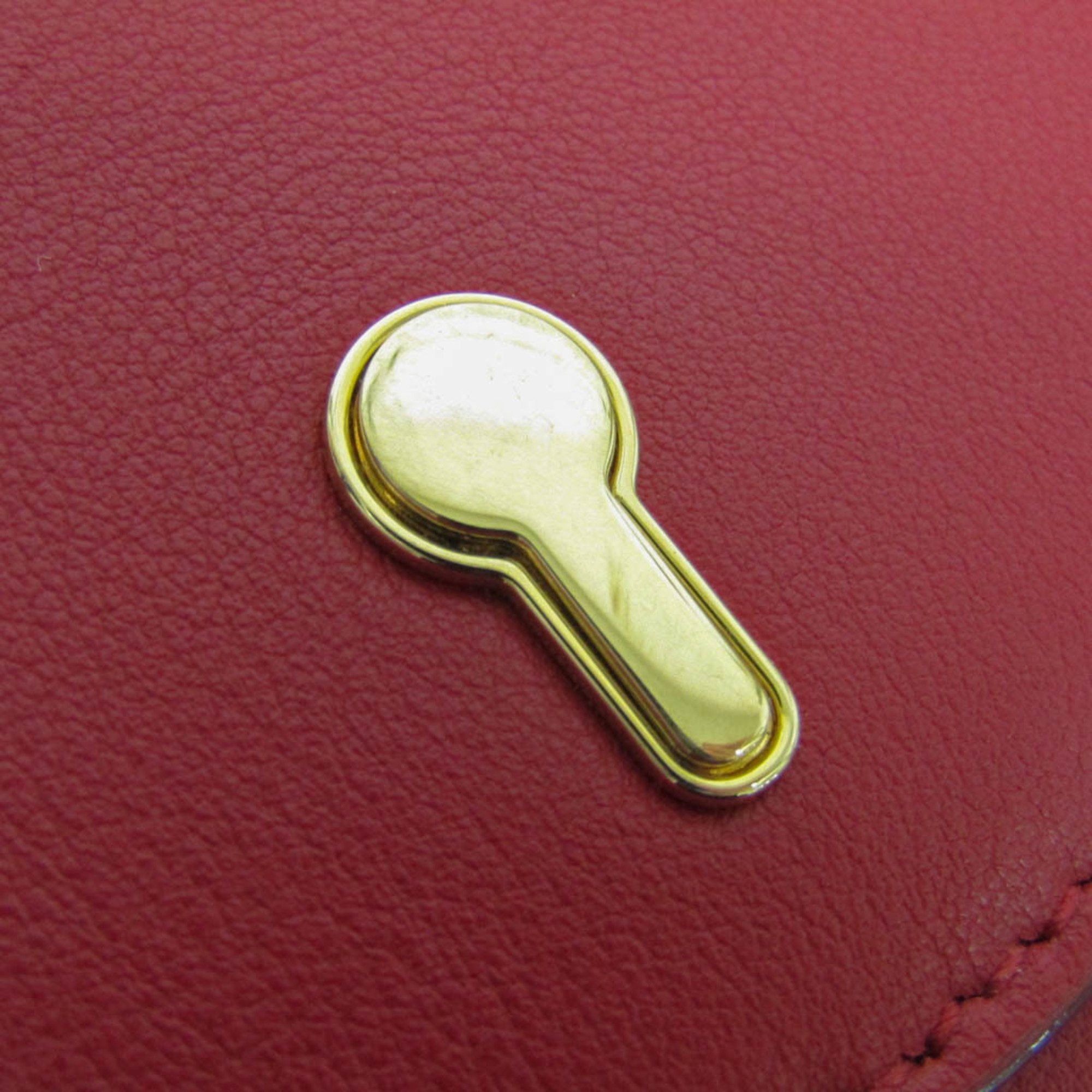 Bally Red Leather Shopper Bag (Pre-Owned) Size ONE SIZE - 10 Thumbnail