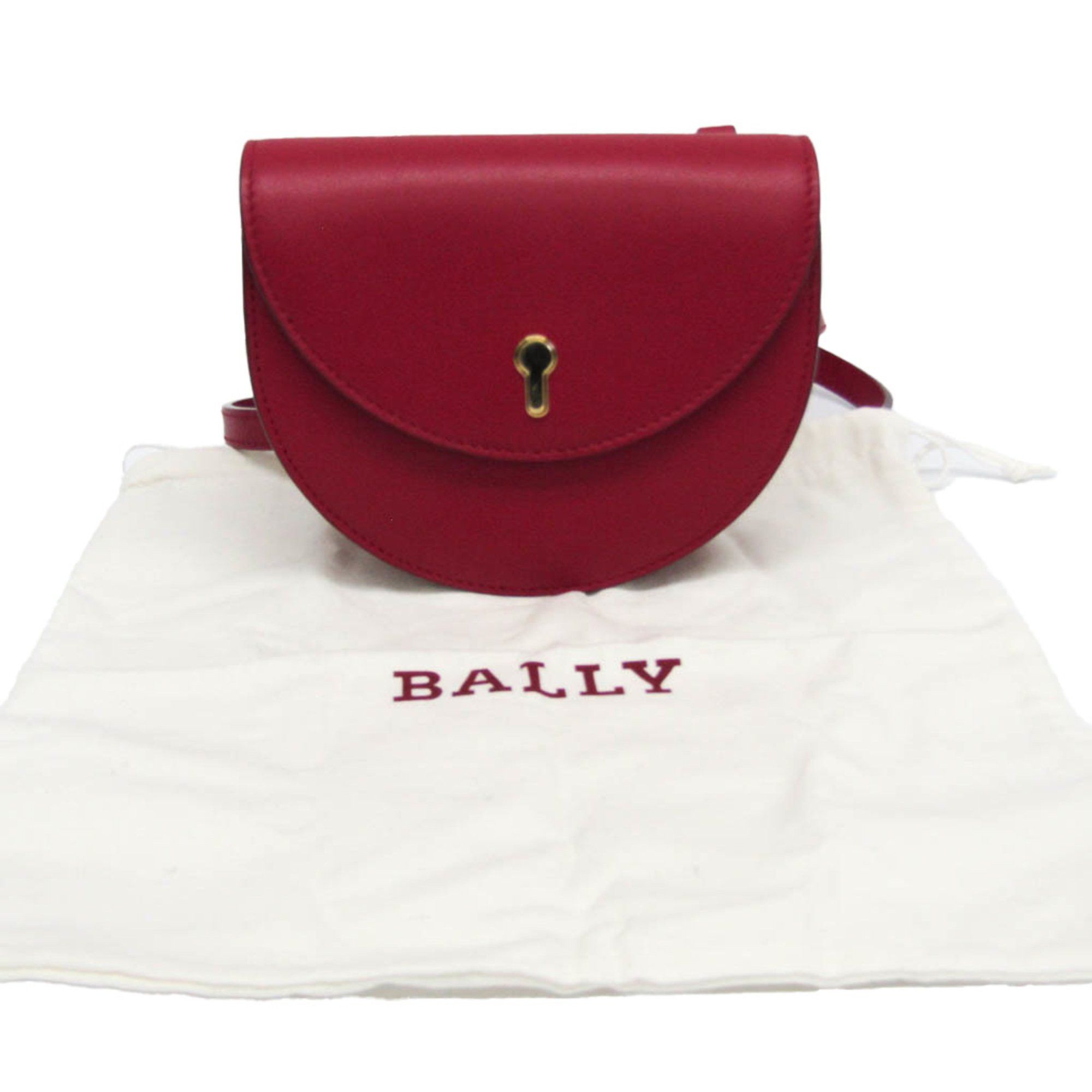 Bally Red Leather Shopper Bag (Pre-Owned) Size ONE SIZE - 9 Thumbnail