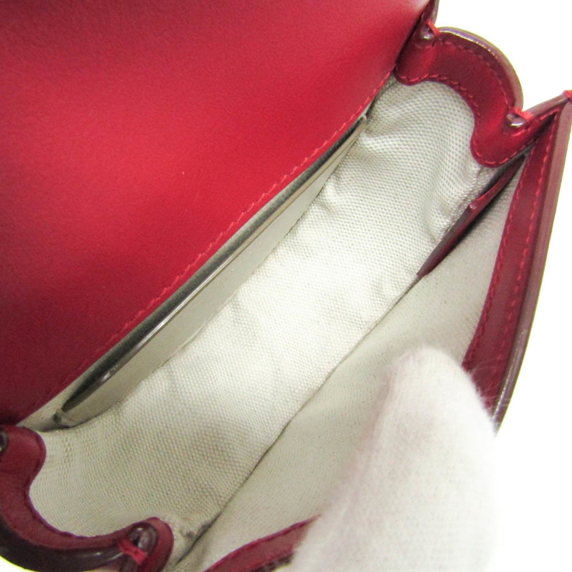 Bally Red Leather Shopper Bag (Pre-Owned) Size ONE SIZE - 5 Thumbnail
