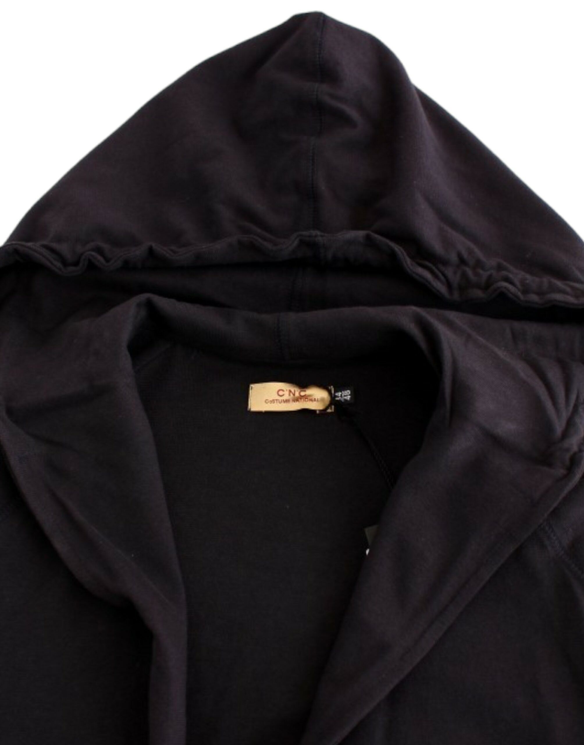 Costume National Elegant Blue Hooded Cotton Men's Sweater Size US M / EU 48-50 / 2 - 6 Thumbnail
