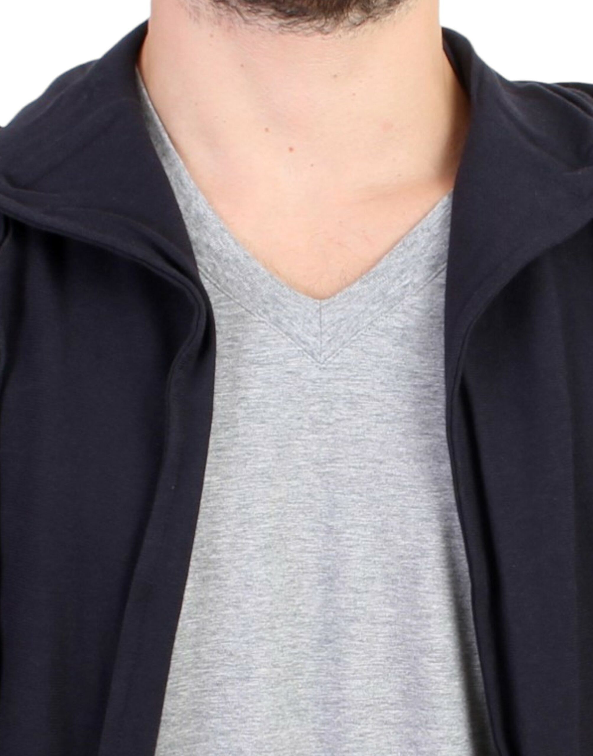 Costume National Elegant Blue Hooded Cotton Men's Sweater Size US M / EU 48-50 / 2 - 5 Thumbnail