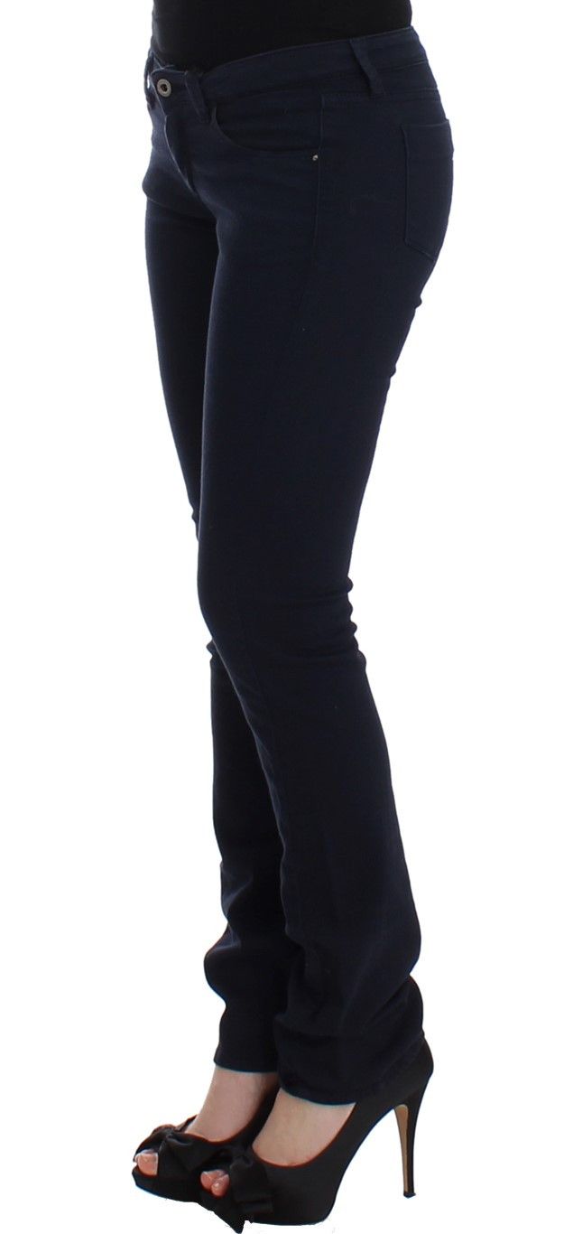 Costume National Chic Blue Straight Leg Denim Women's Delight Size 28" / US 6 / IT 42 - 2 Thumbnail